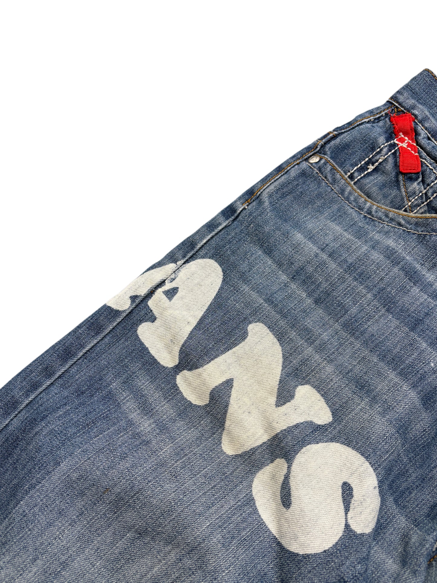 2000s Ambigous baggy jeans y2k rap hip hop