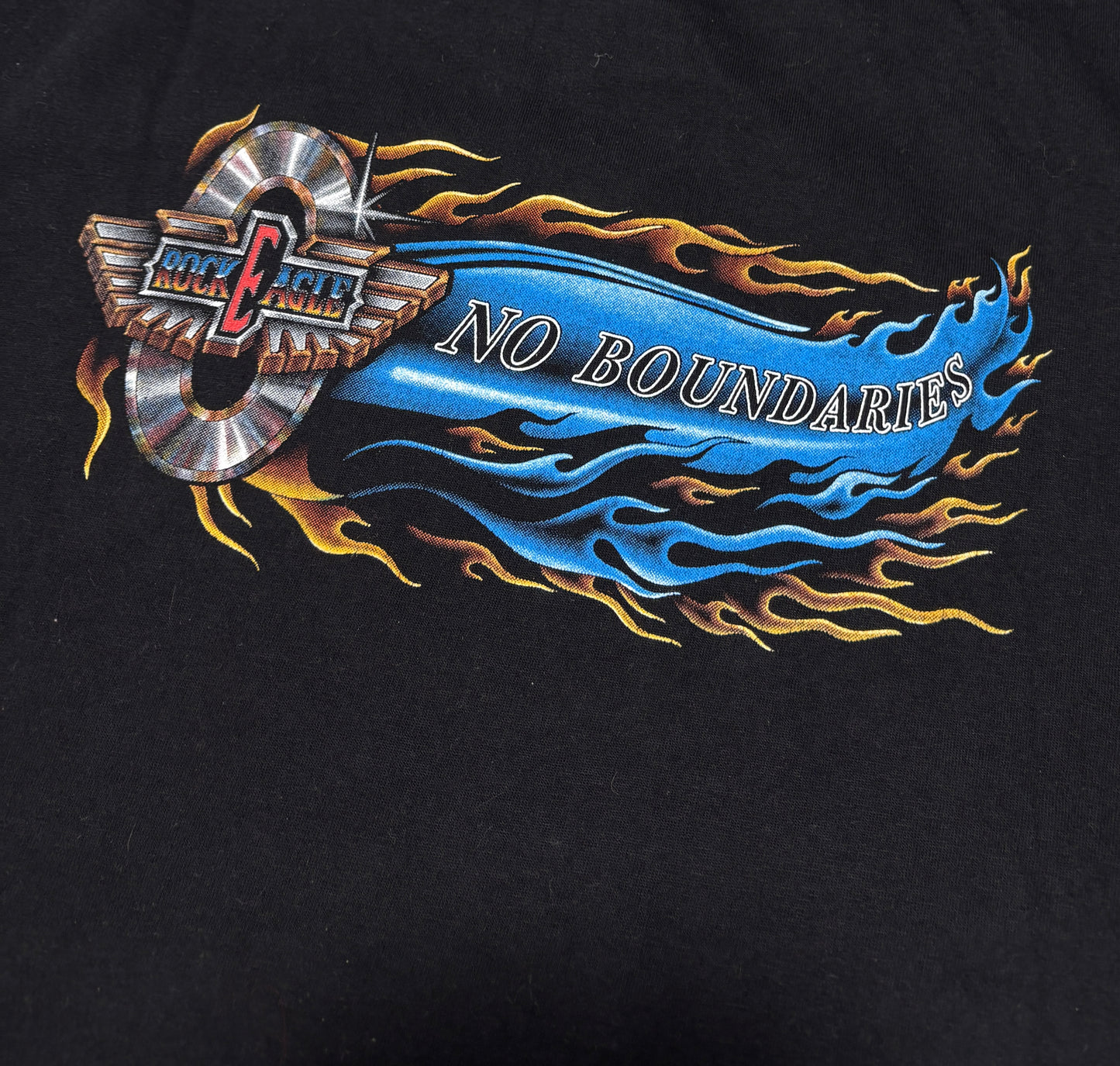 2000s Rottweiler Harley style T-shirt Rock Eagle