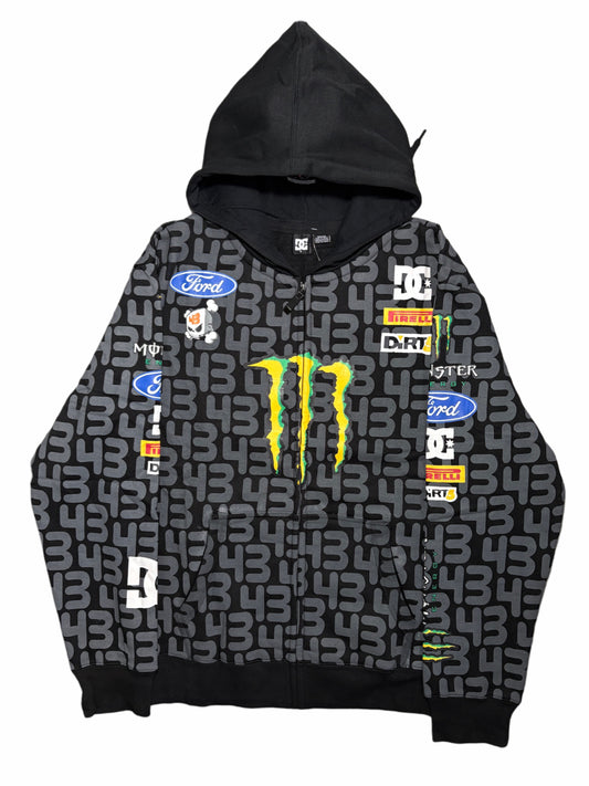2000s DC Shoes x Monster Ken Block Hoodie Rare