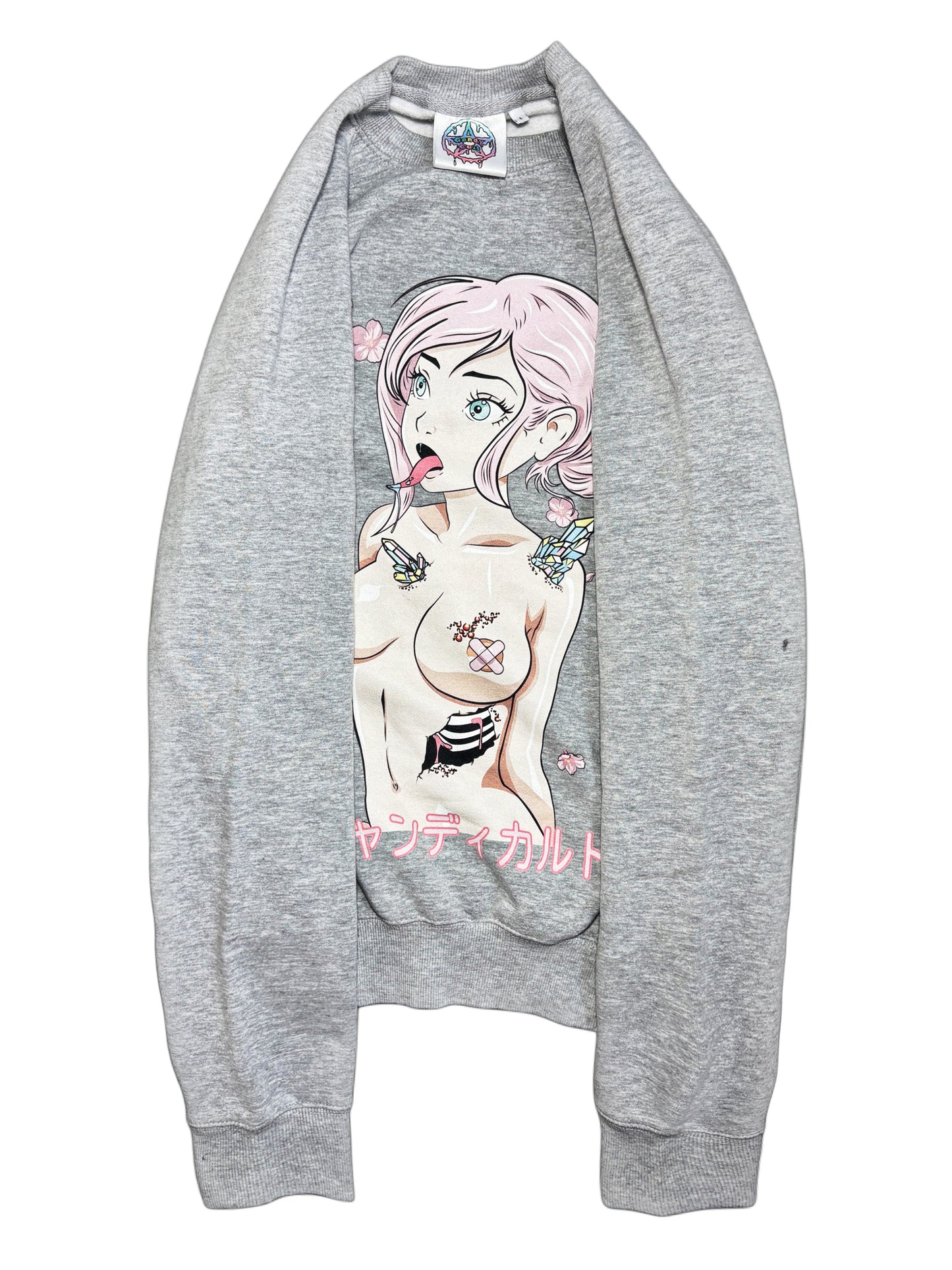 2000s Candy Cult Anime +18 Crewneck