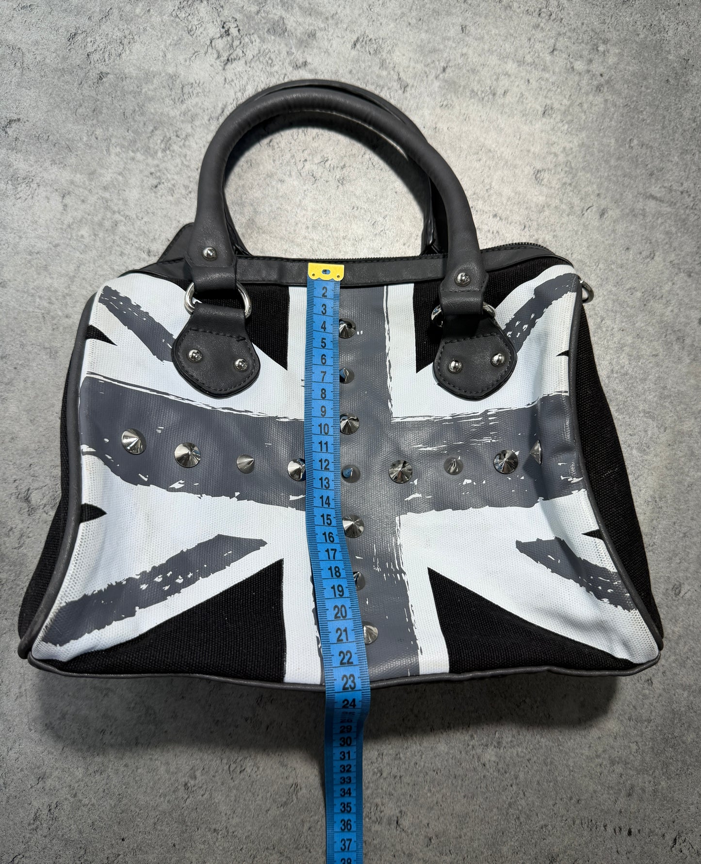 2000s UK Flag Grey Bag