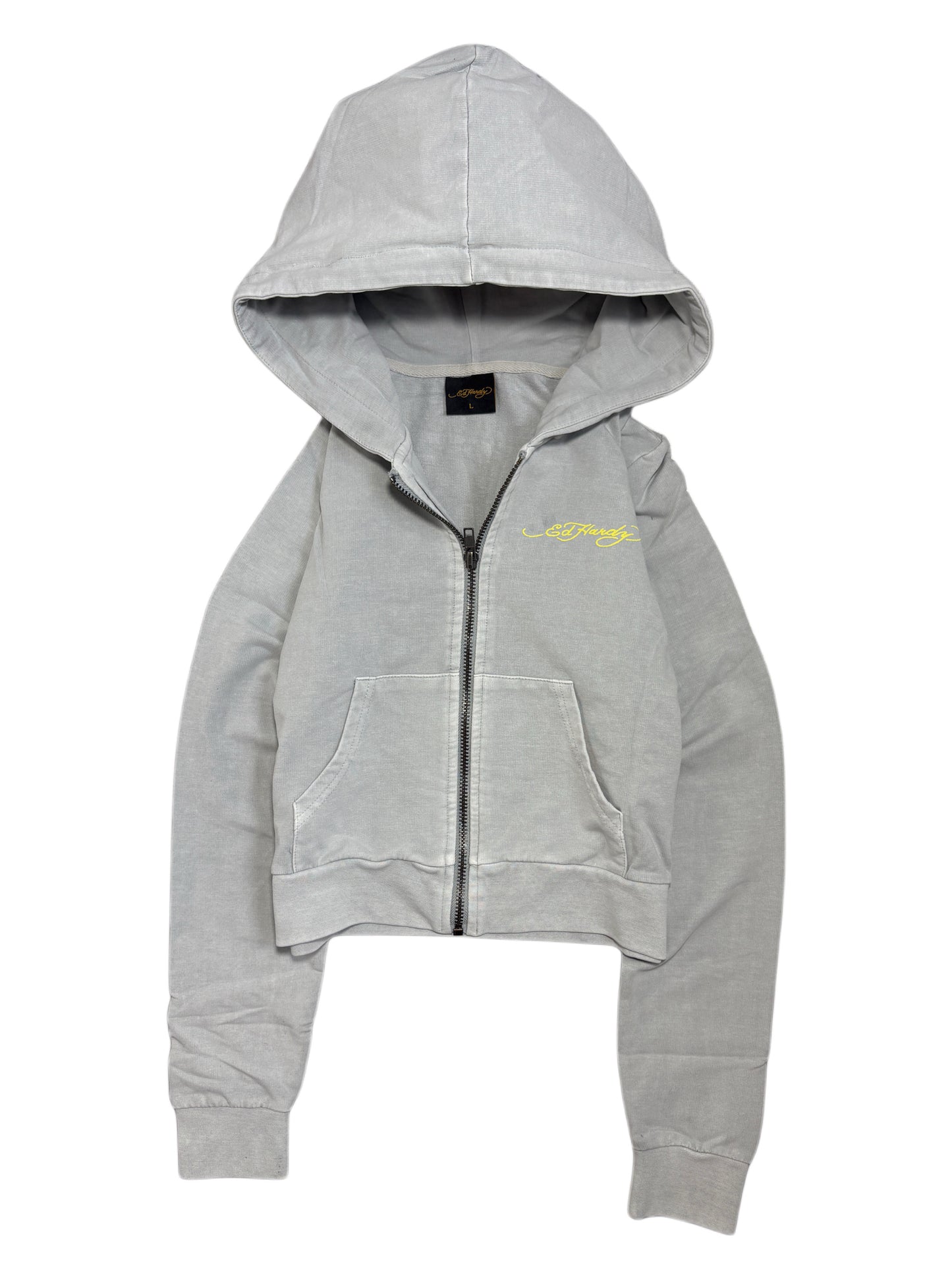 Ed Hardy Oversize Black Hoodie