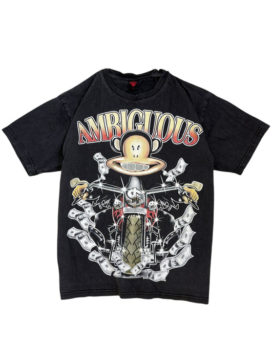 2000s Ambigous monkey swag T-shirt