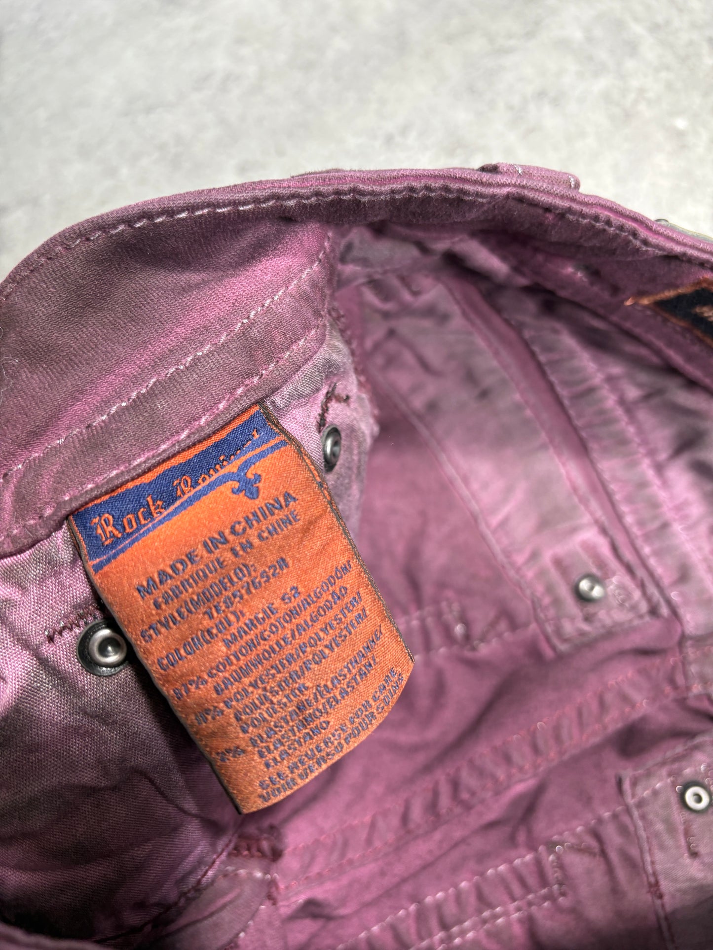 2000s Rock Revivial skinny jeans