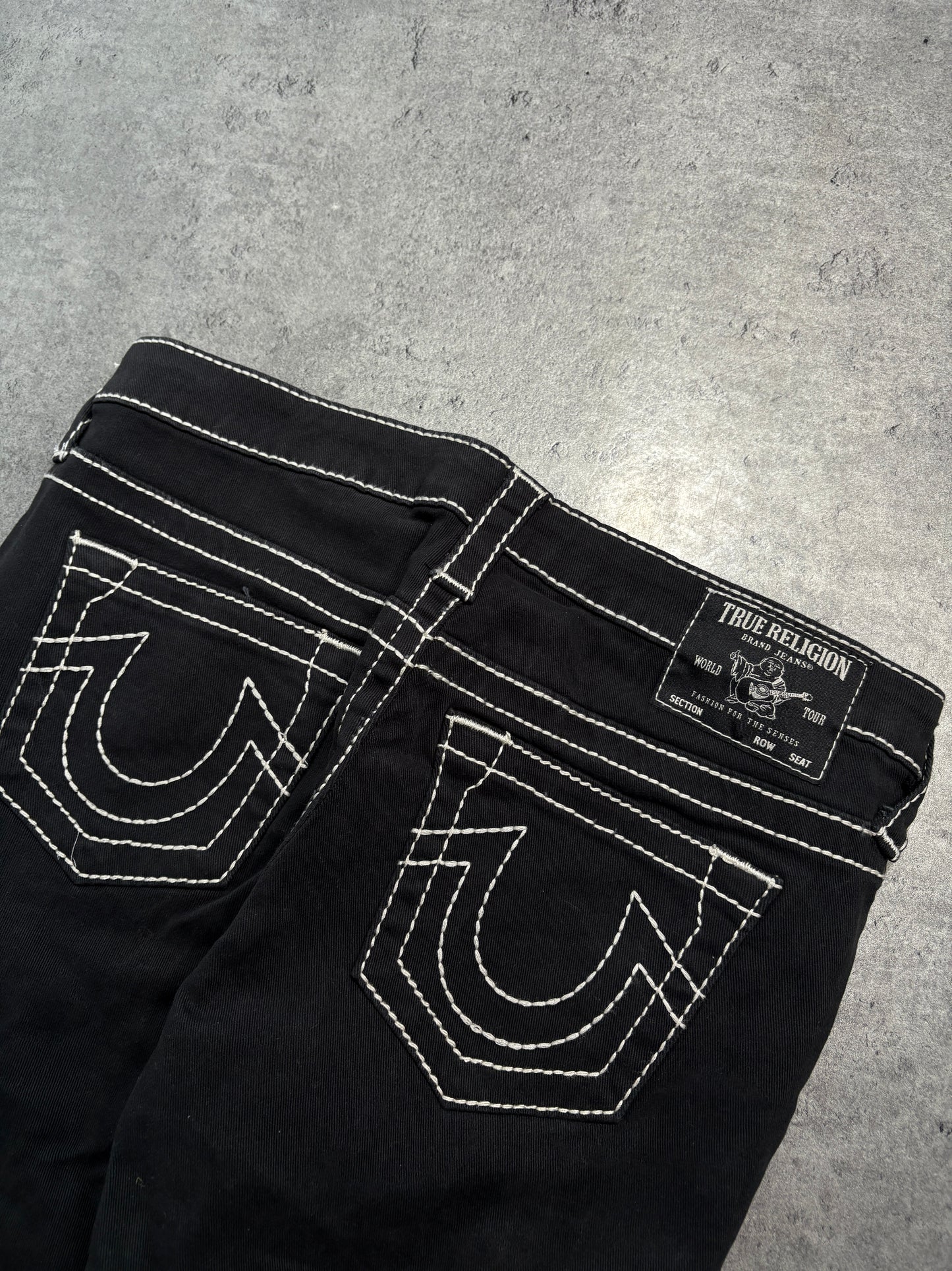 True Religion flare pocket jeans