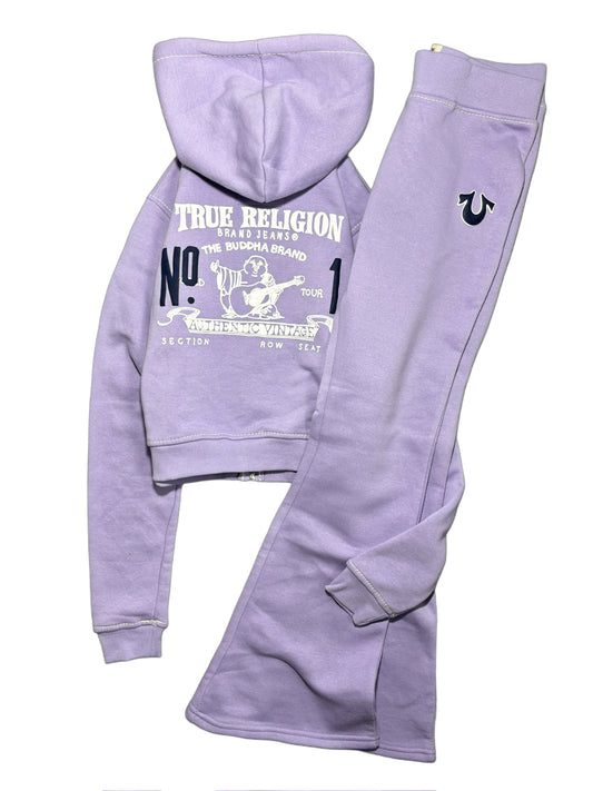 True Religion set hoodie + sweatpants brand new