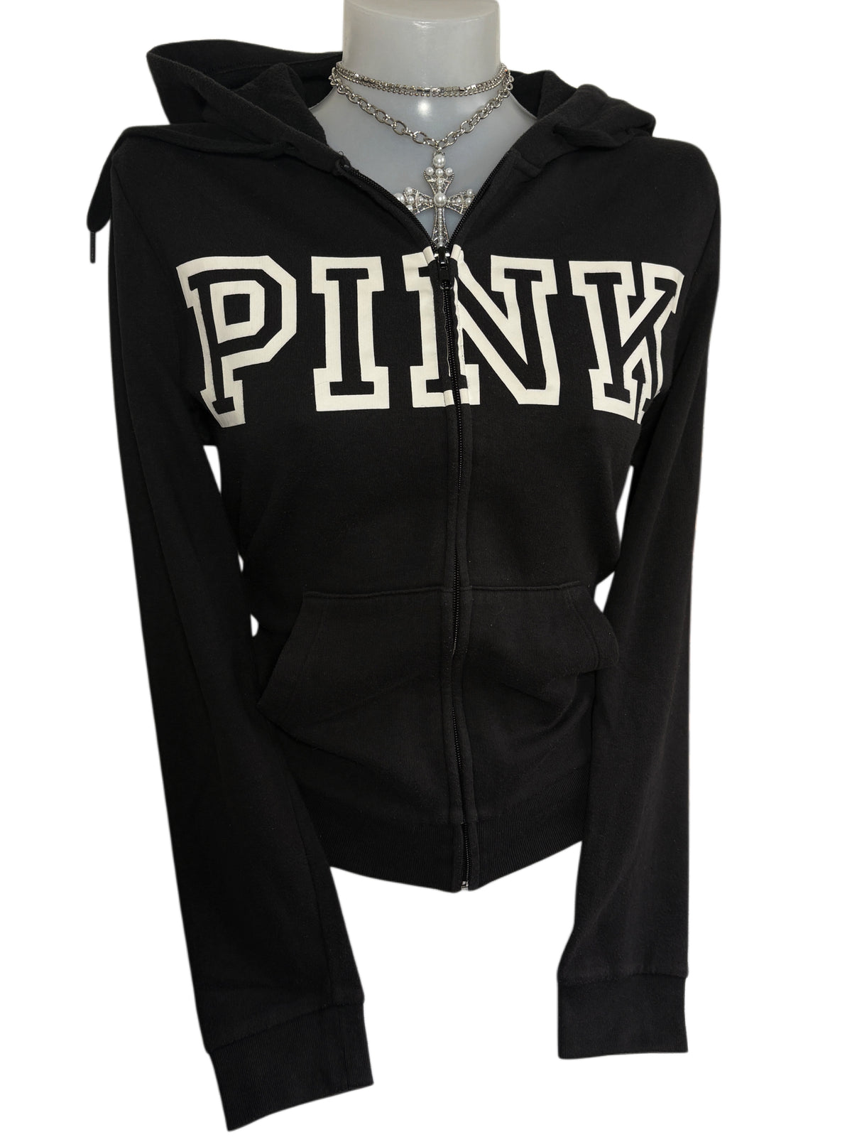 2000s Victoria Secret PINK zip hoodie Y2K