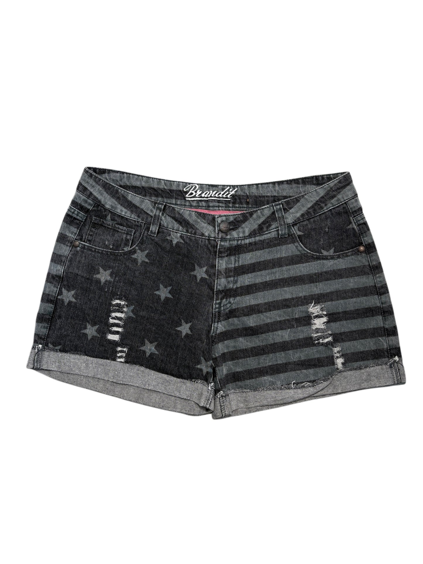 2000s Bandit grey Denim shorts