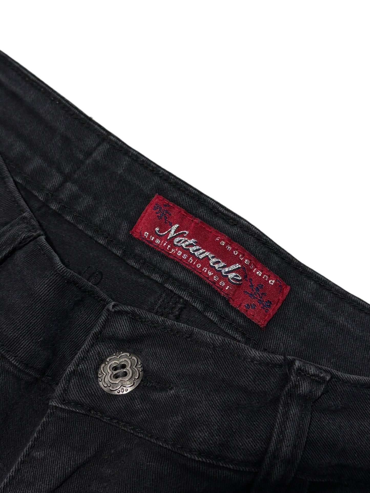 2000s y2k crown jeans