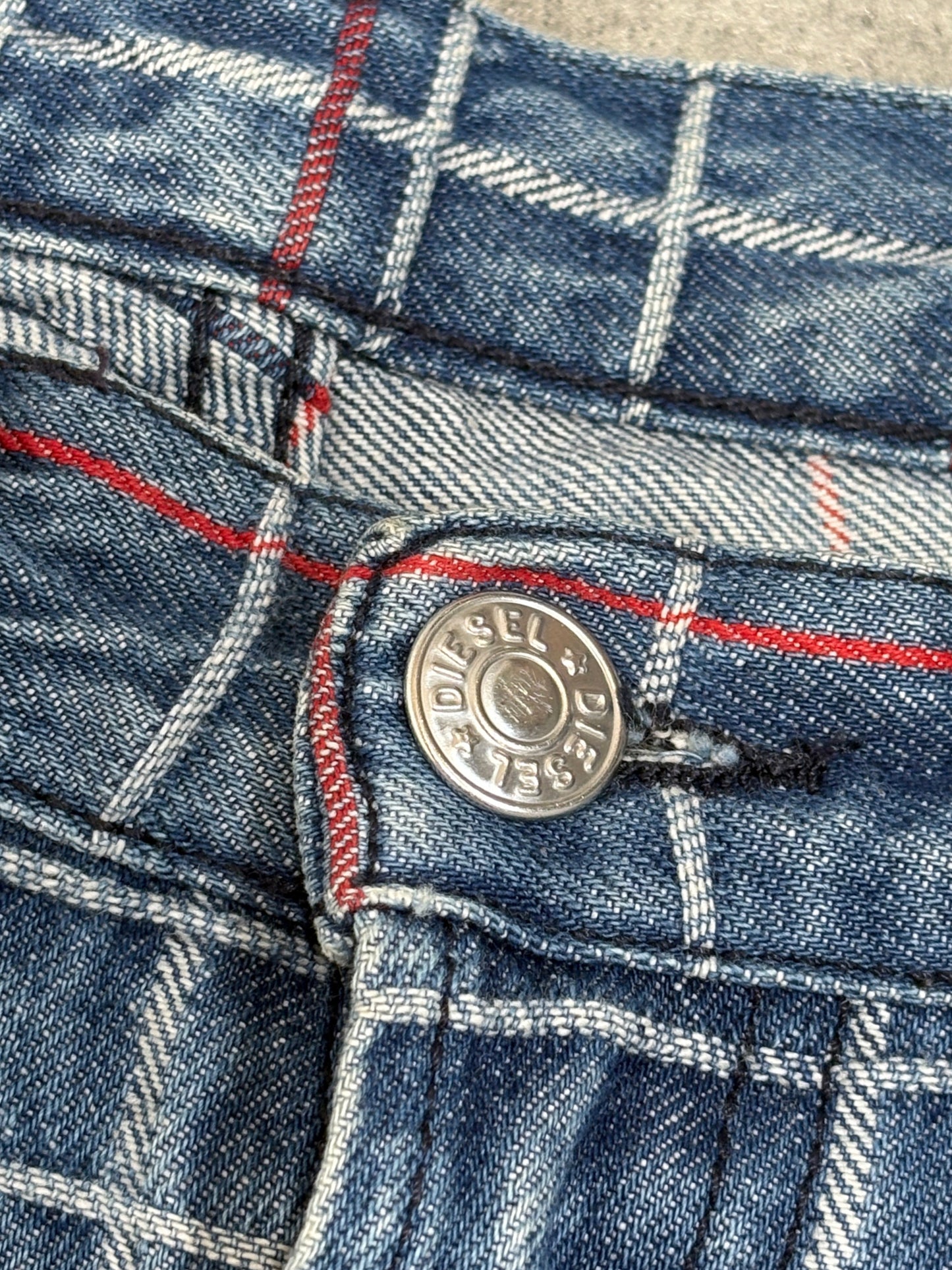 2000s Diesel Industry Flare bootcut jeans dzwony flared