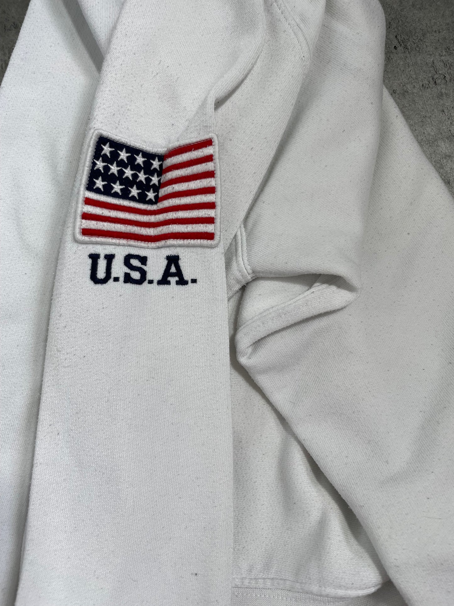 Polo Ralph Lauren white hoodie