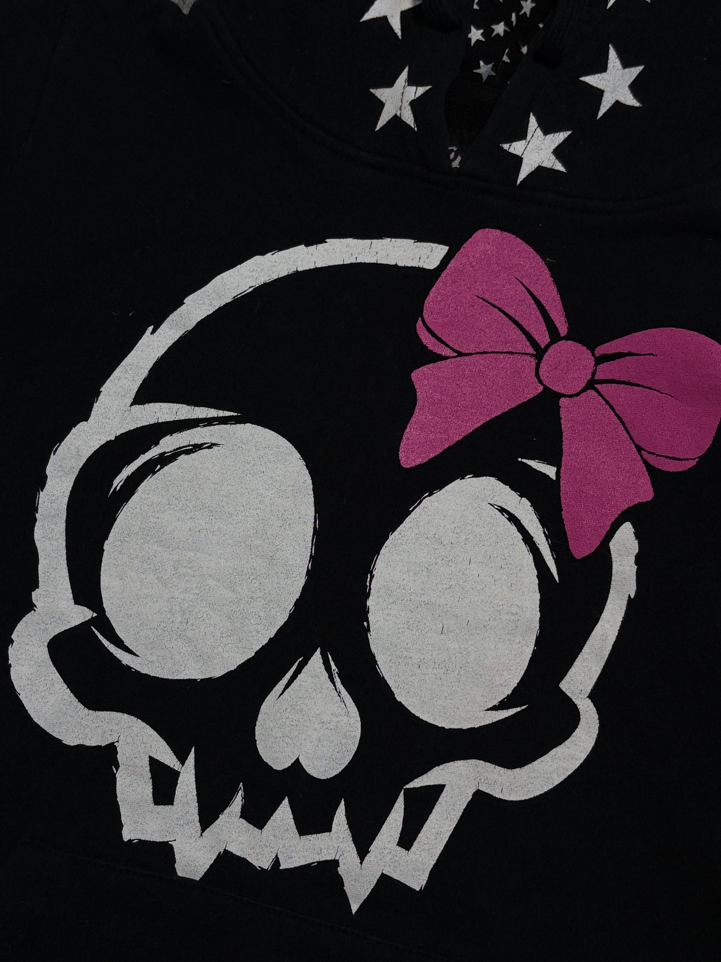 2000s Skull scene emo hoodie