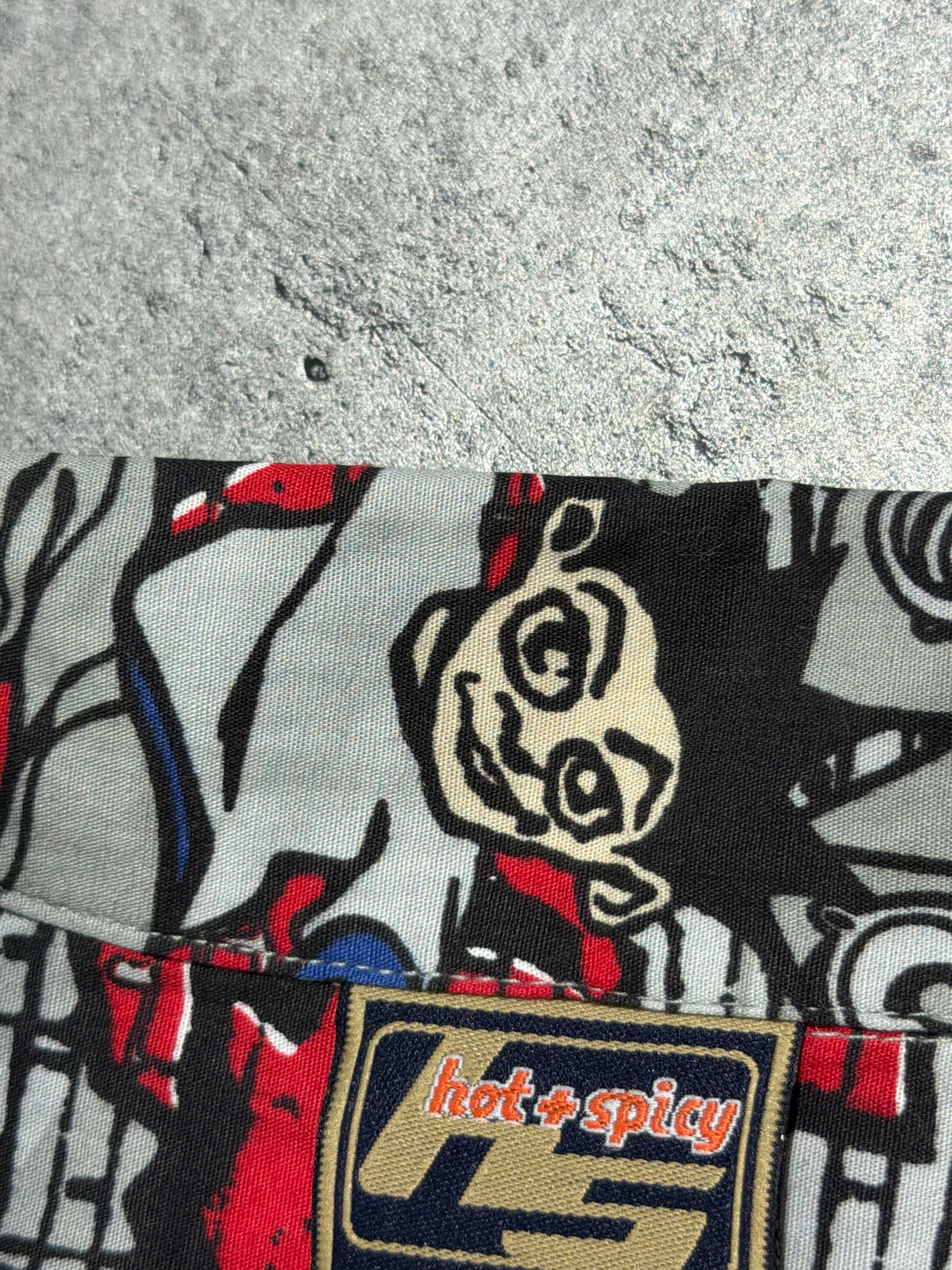 2000s Rap Hip Hop Grafitti Shirt Polo