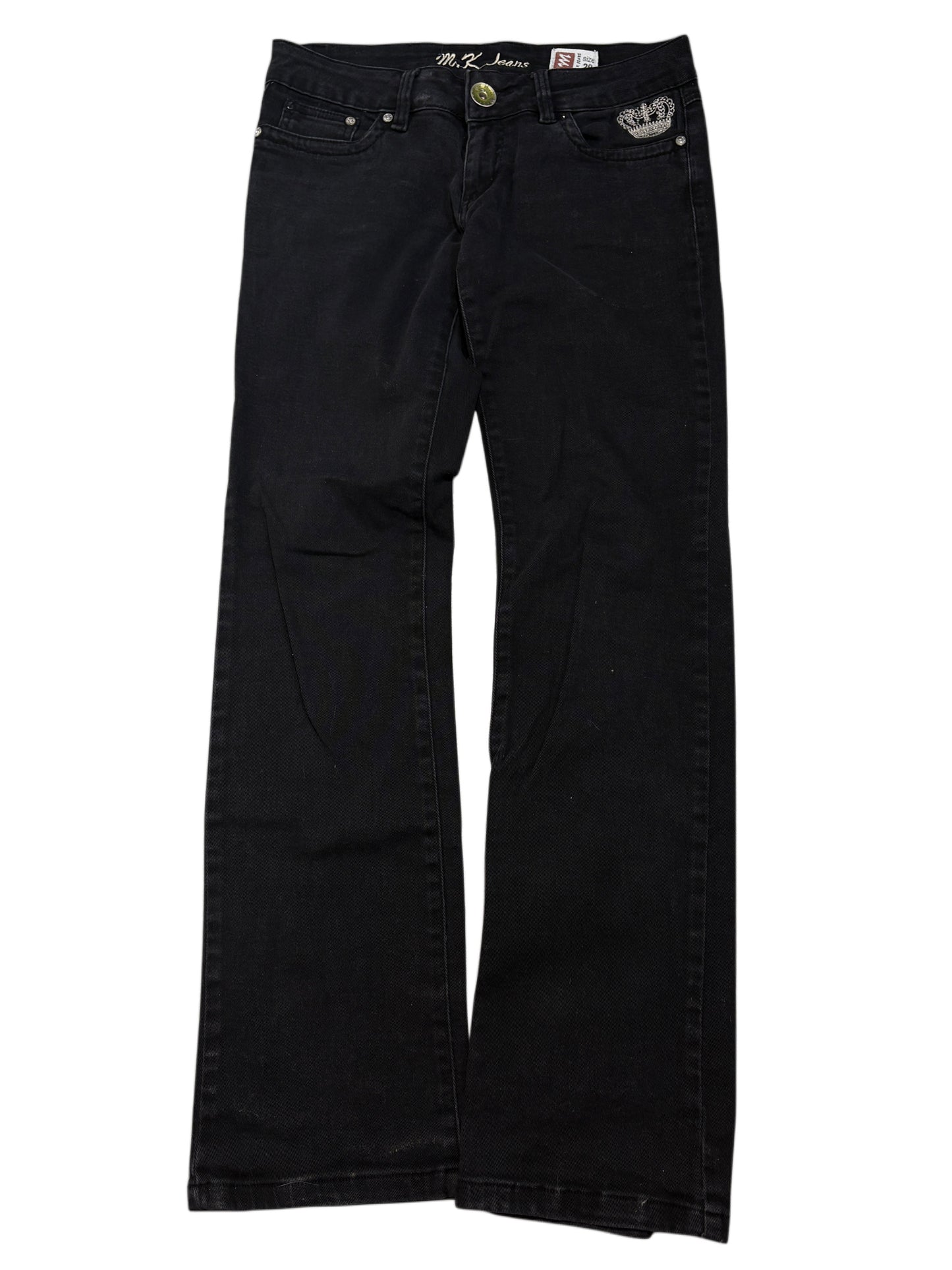 2000s MK Jeans crown jeans y2k