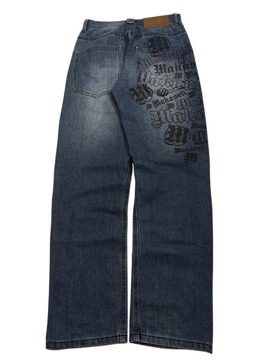 2000s Makaveli jeans 2pac rap hip hop