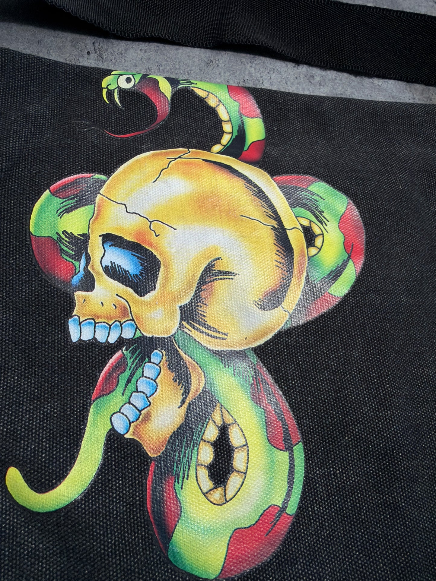 2000s Ed Hardy Skull Bag