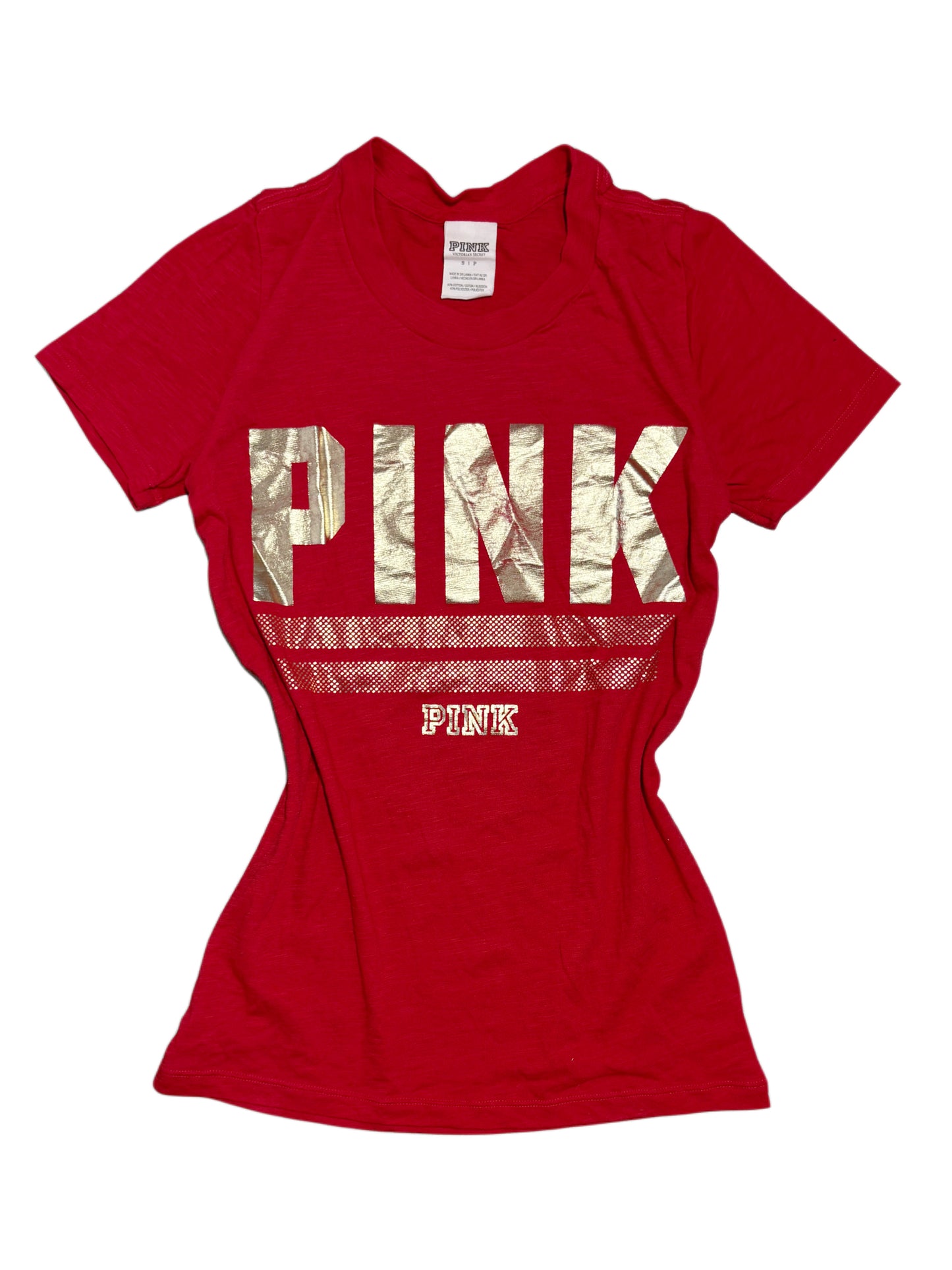 2000s PINK Victoria’s Secret baby tee t-shirt