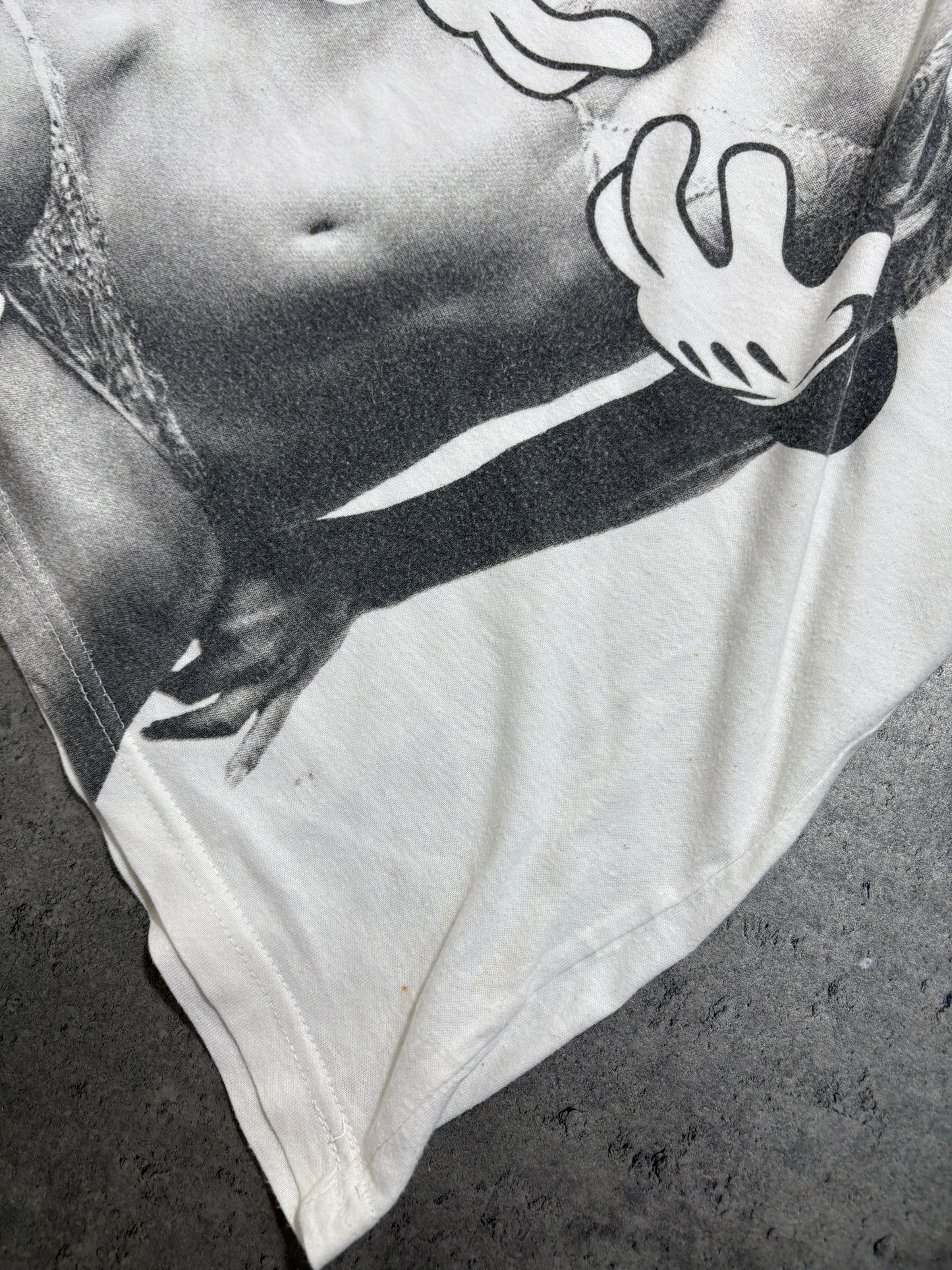 2000s Fishbone sexy Mickey Mouse T shirt