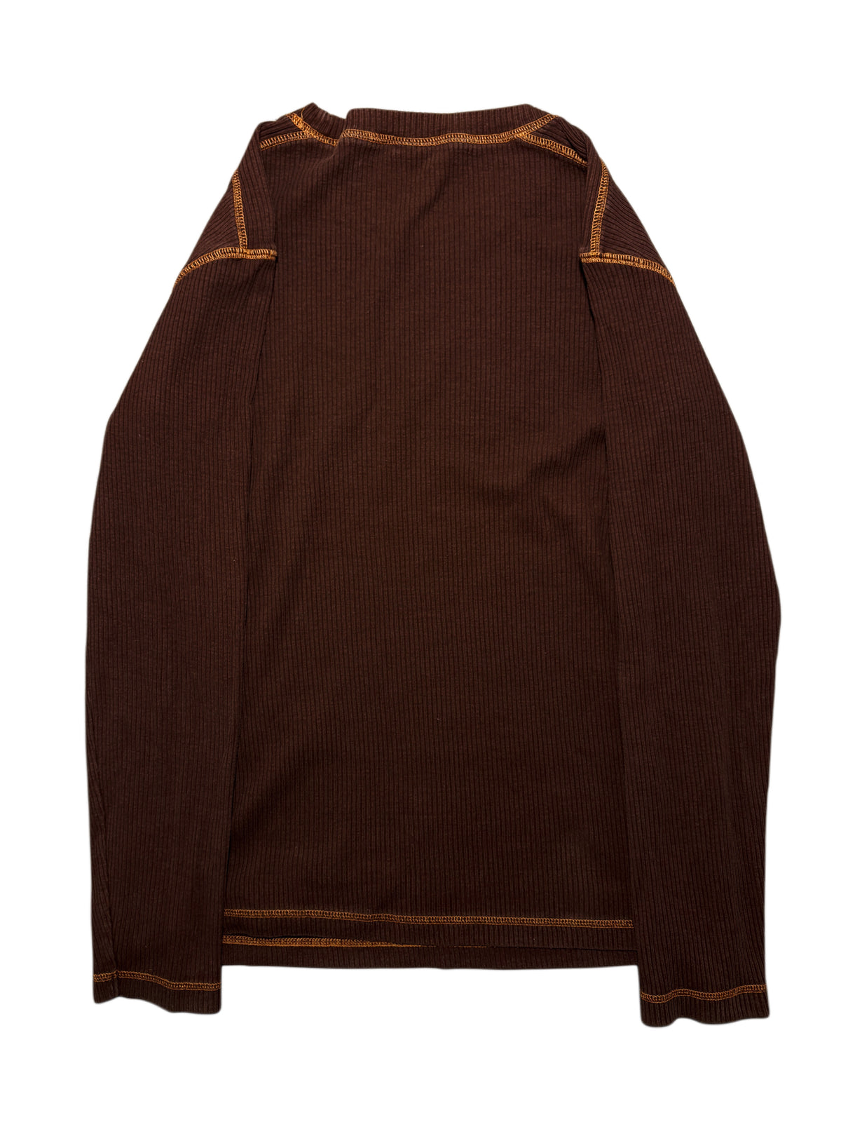 2000s Guru Waffle Longsleeve Prażkowany