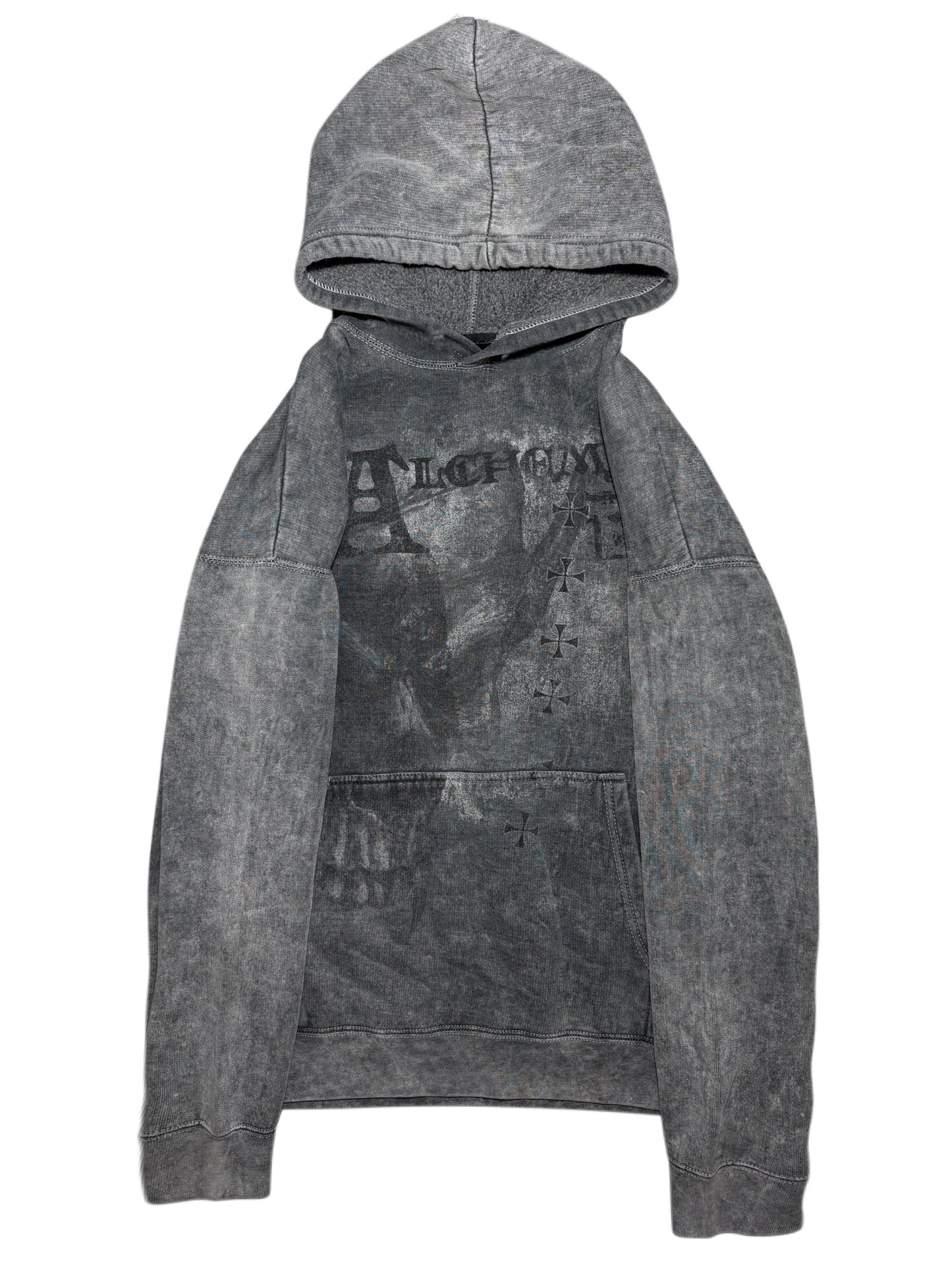 2000s Alchemy Skull Hoodie affliction type