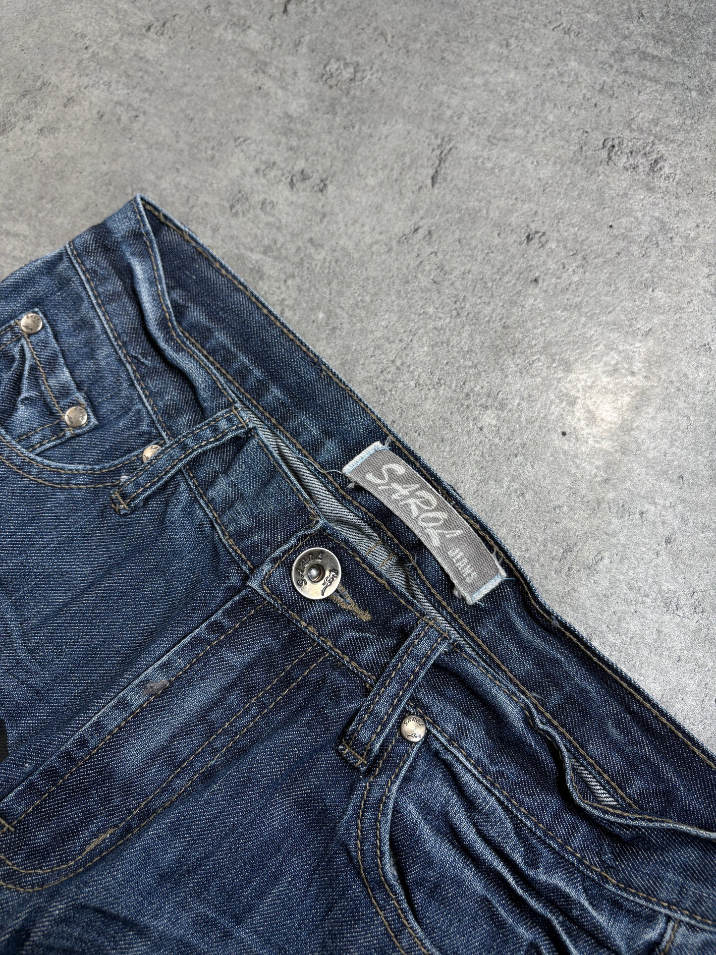 2000s Sarol Printed Jeans
