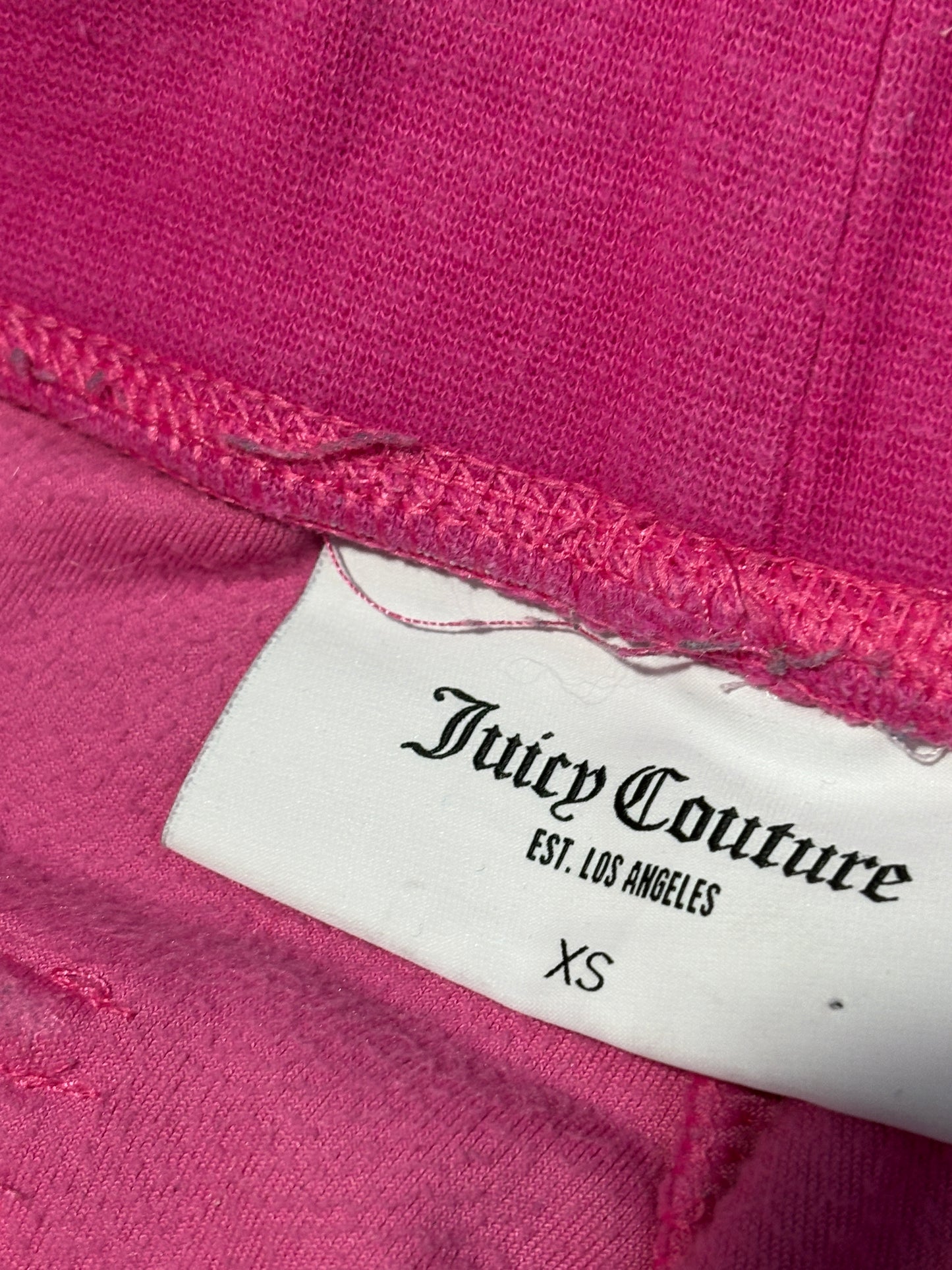 Juicy Couture welur pink pants