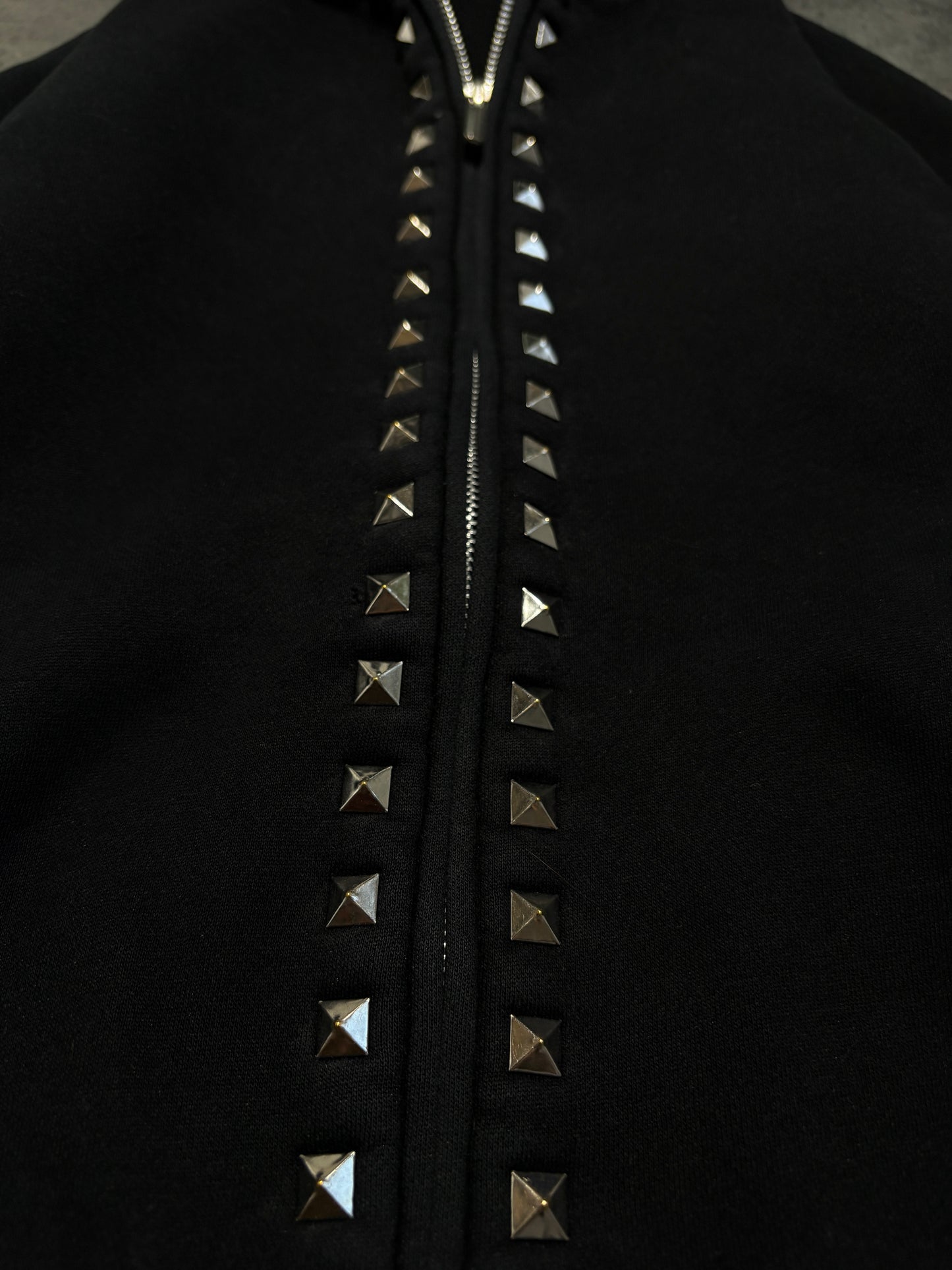 2000s Fishbone Alternative Studed Zip Up
