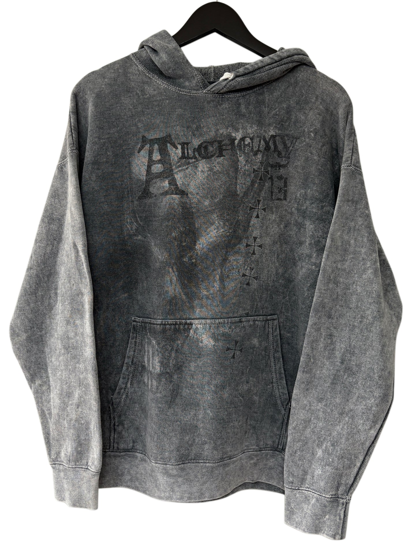 2000s Alchemy Skull Hoodie affliction type