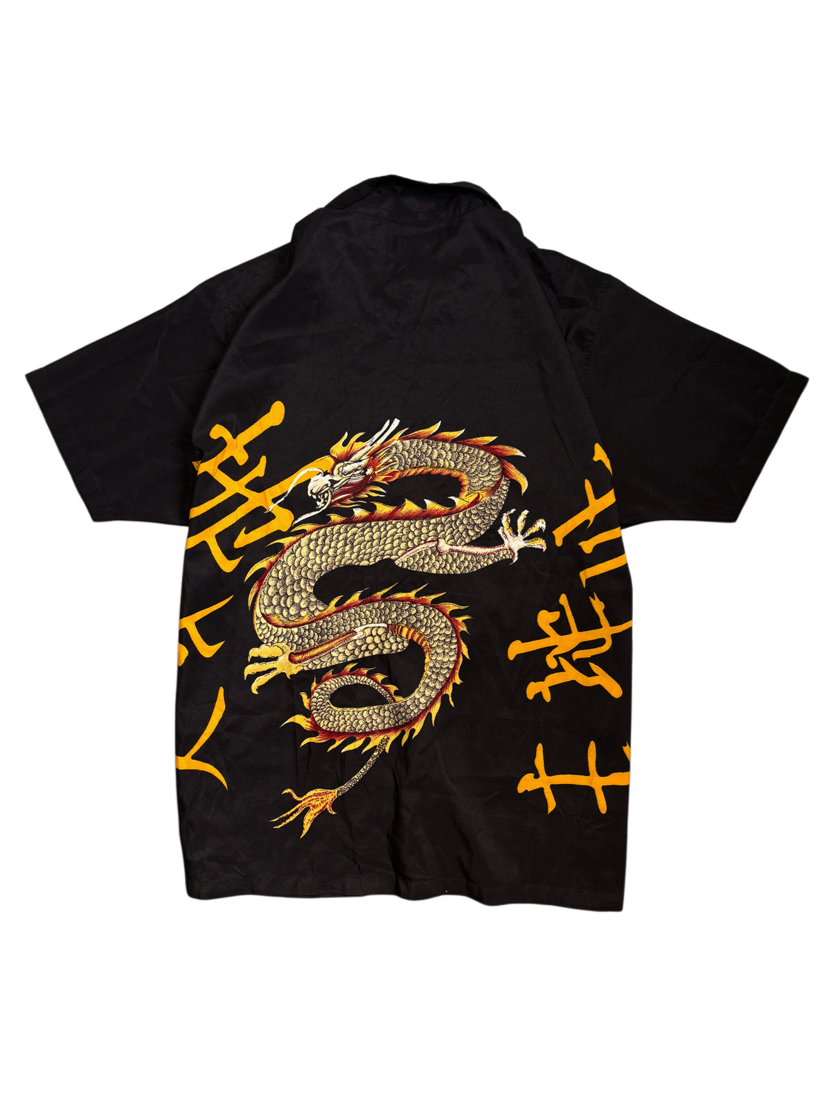 2000s Hawaiian Japan Dragon Shirt Polo
