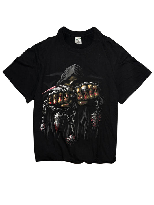 2000s Skull Skeleton Goth T-shirt