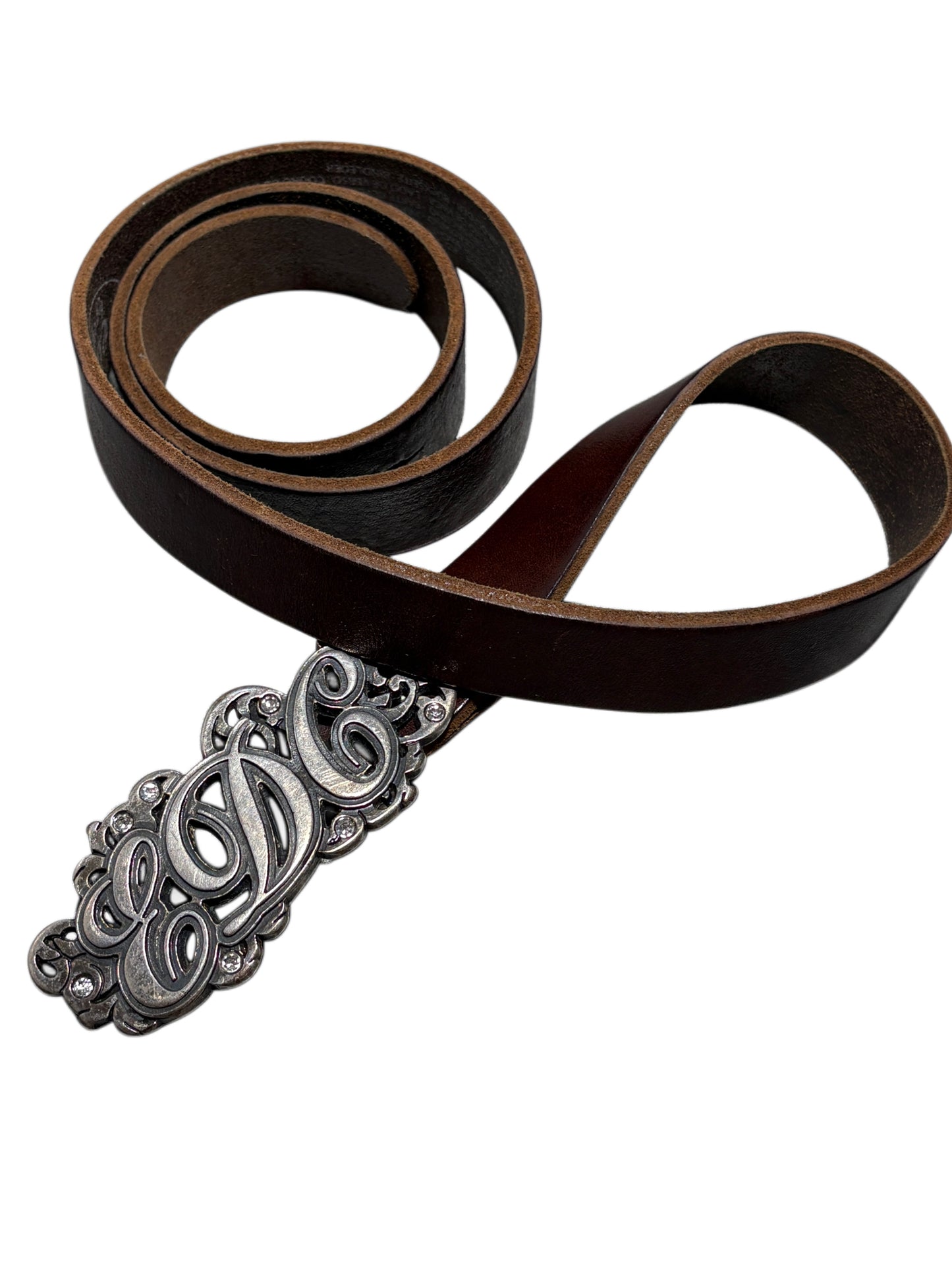 EDC by Esprit Real Leather Belt y2k pasek z prawdziwj skóry