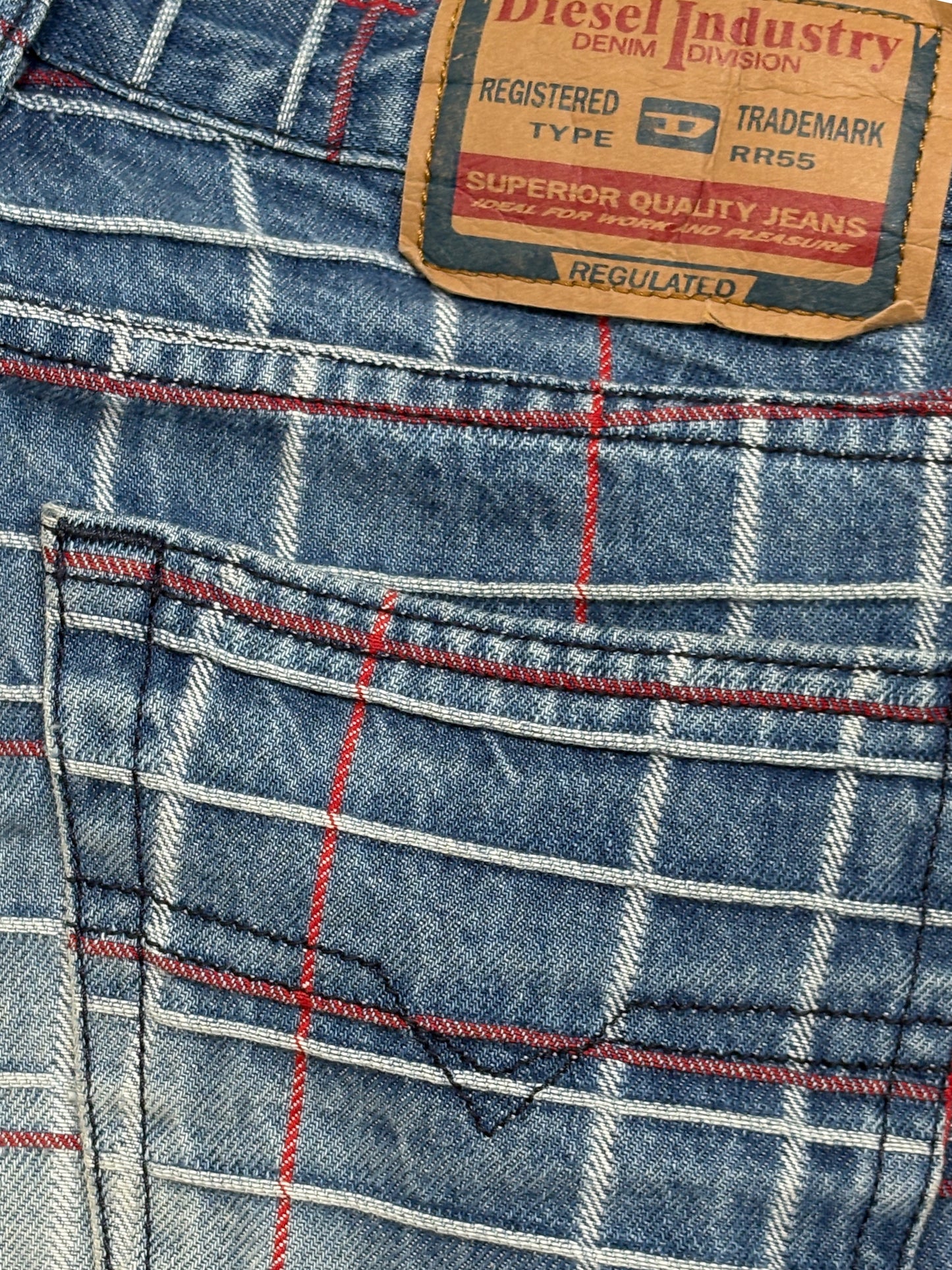 2000s Diesel Industry Flare bootcut jeans dzwony flared