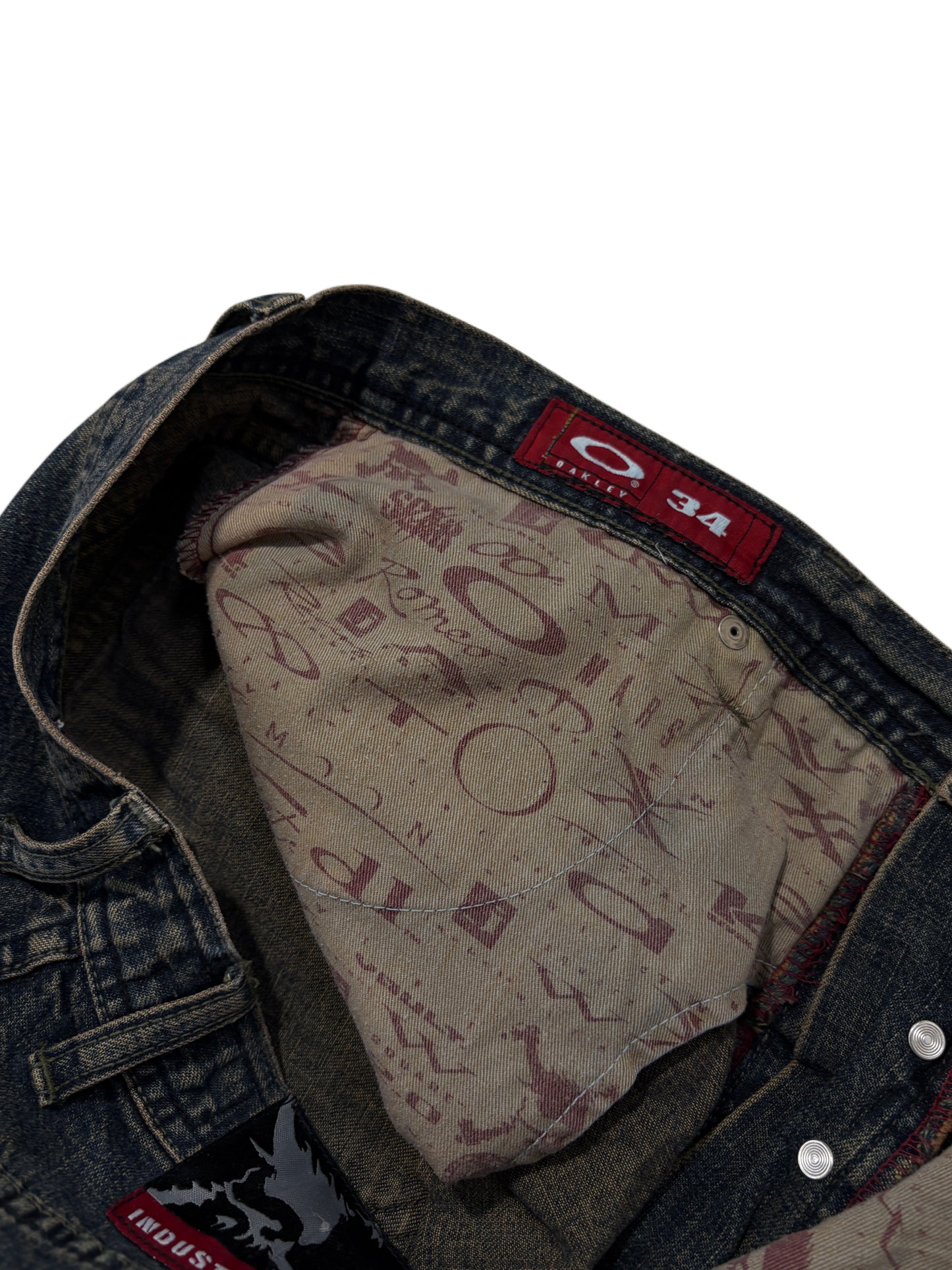 2000s *RARE* OAKLEY SKULL JEANS Y2K