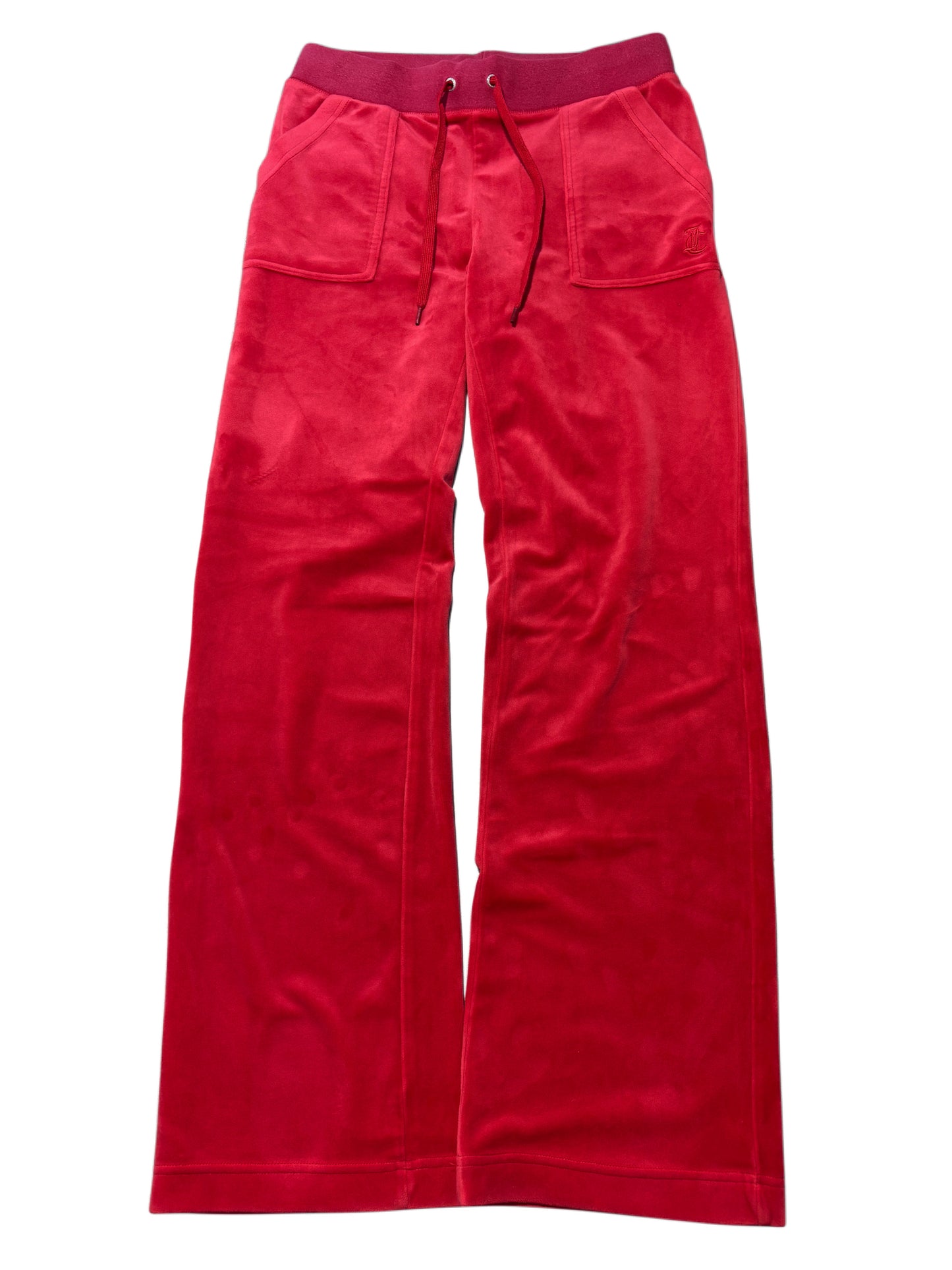 Juicy Couture welur red pants