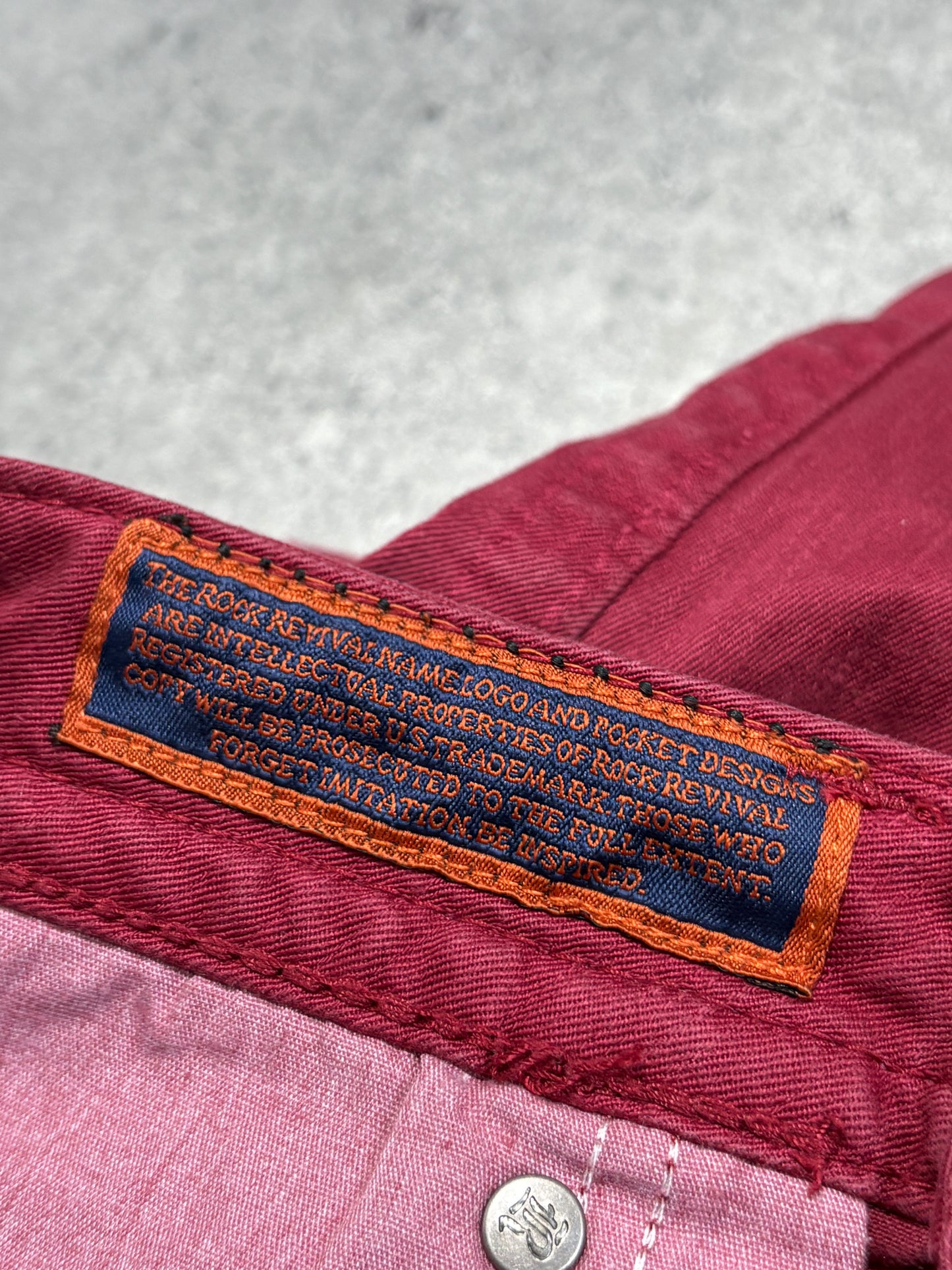 2000s Rock Revivial straight jeans