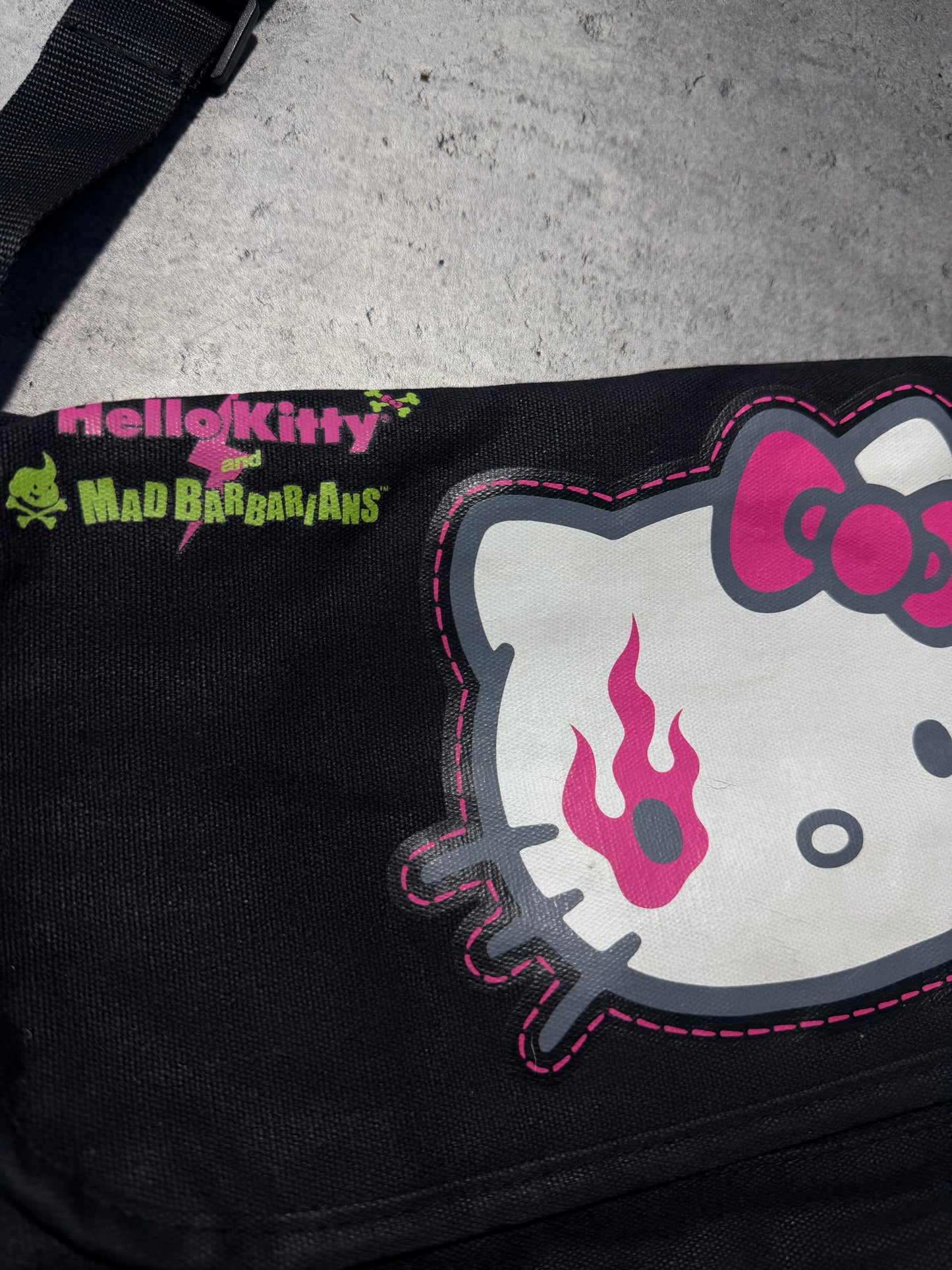 2000s Hello Kitty Black Bag