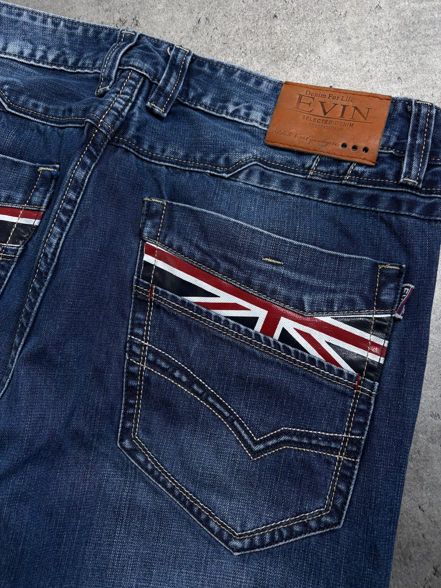 2000s UK Flag Jeans