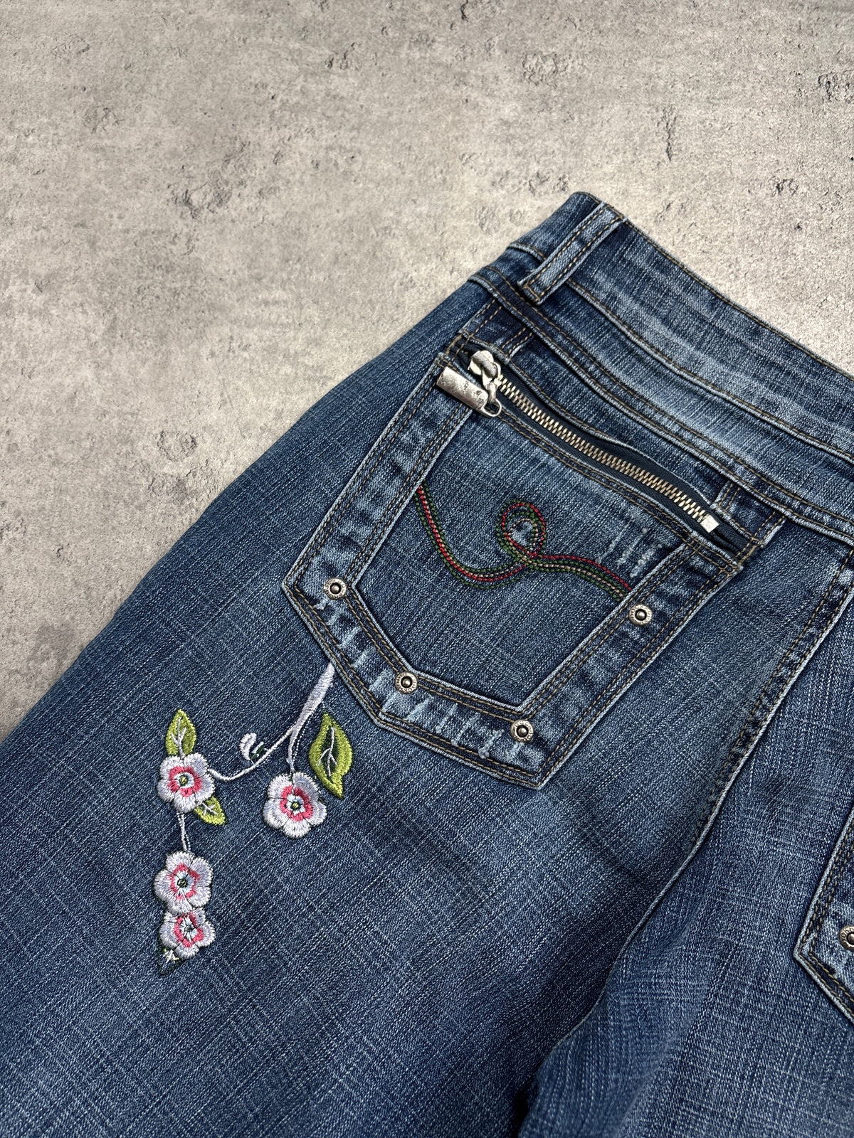 2000s Dockhouse Palm Jeans