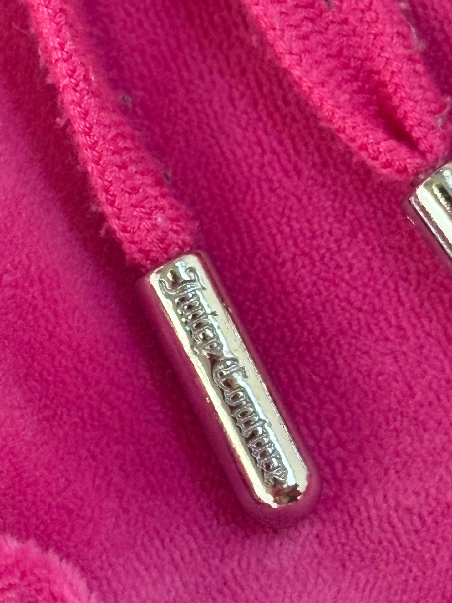 Juicy Couture welur pink pants