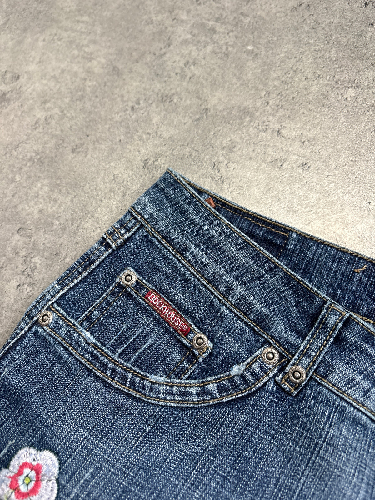 2000s Dockhouse Palm Jeans