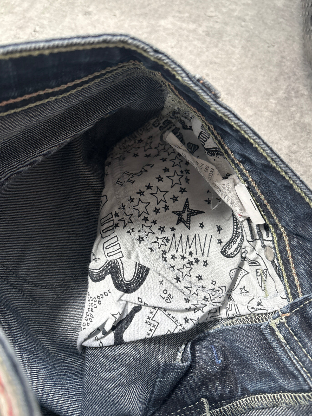 2000s Evisu x Puma Jeans