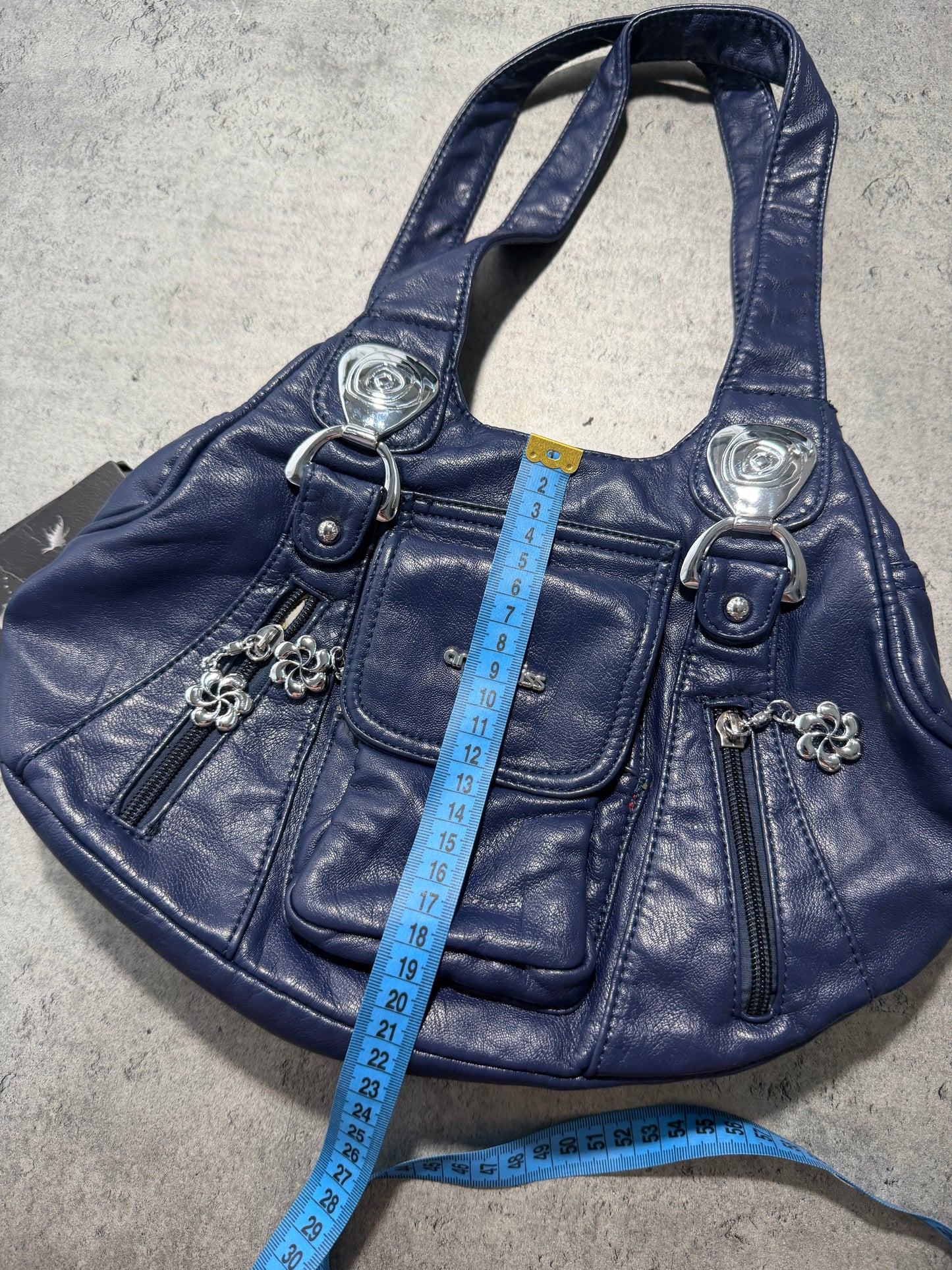 2000s Angel Kiss Navy Bag