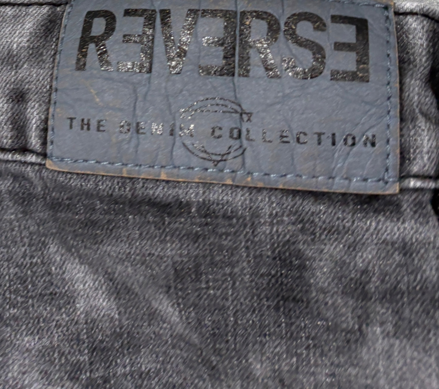 2000s Washed Biker Distressed Jeans