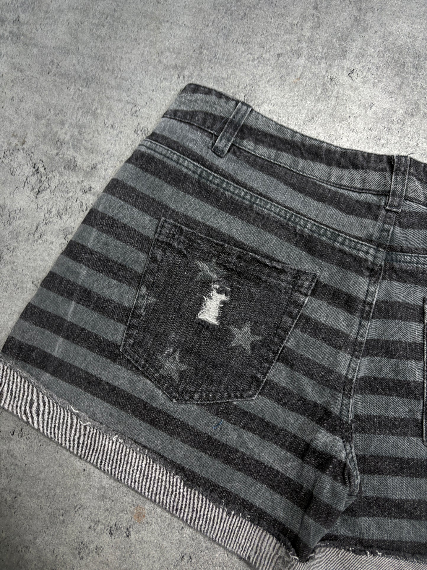 2000s Bandit grey Denim shorts