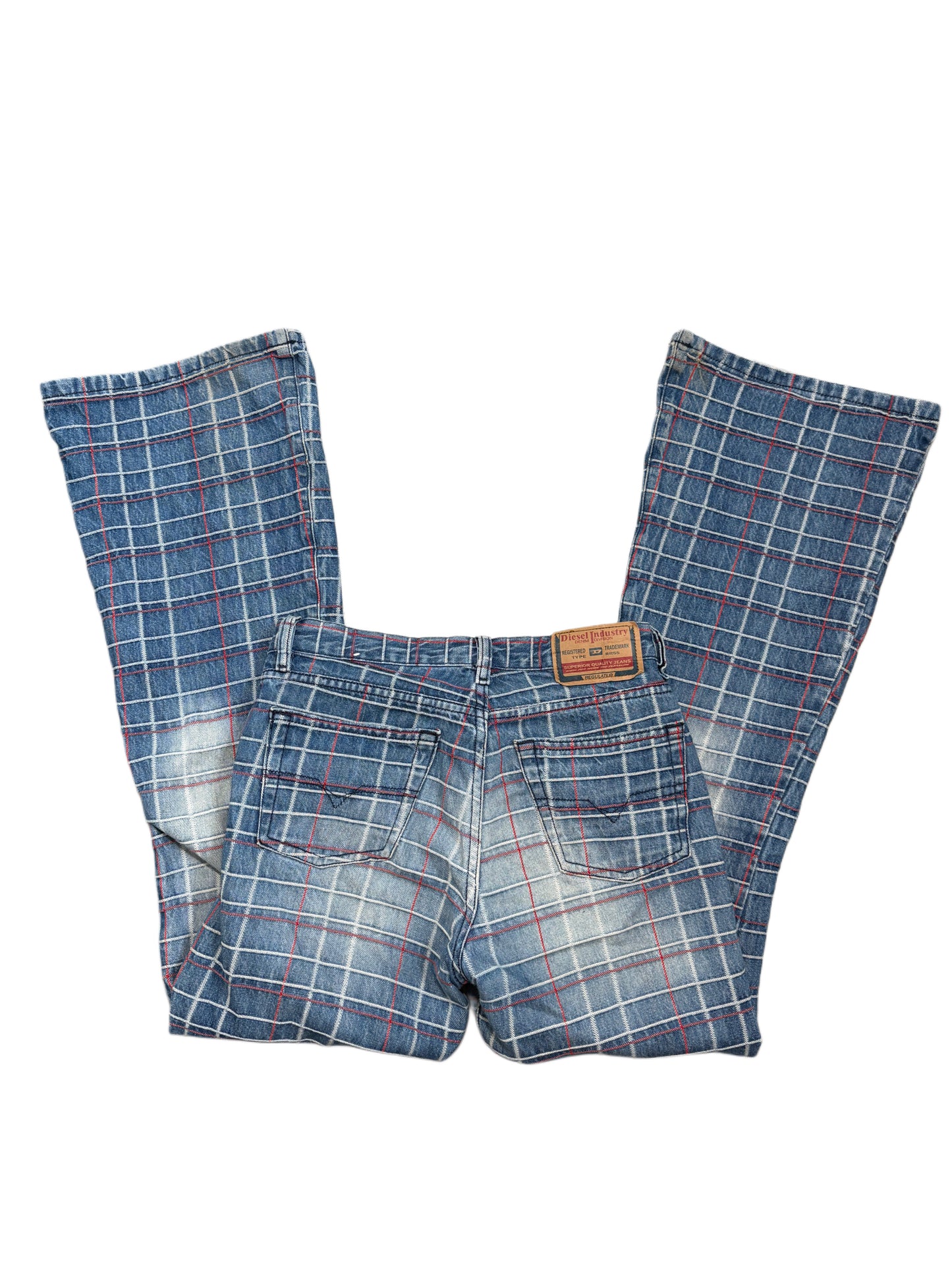 2000s Diesel Industry Flare bootcut jeans dzwony flared