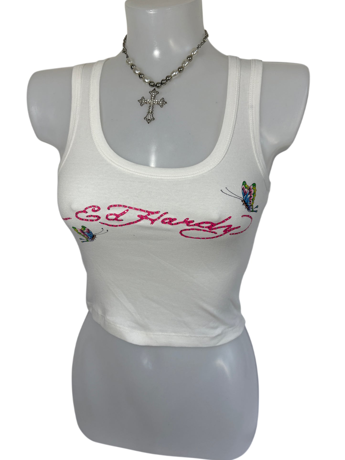 Ed Hardy Butter Fly Top