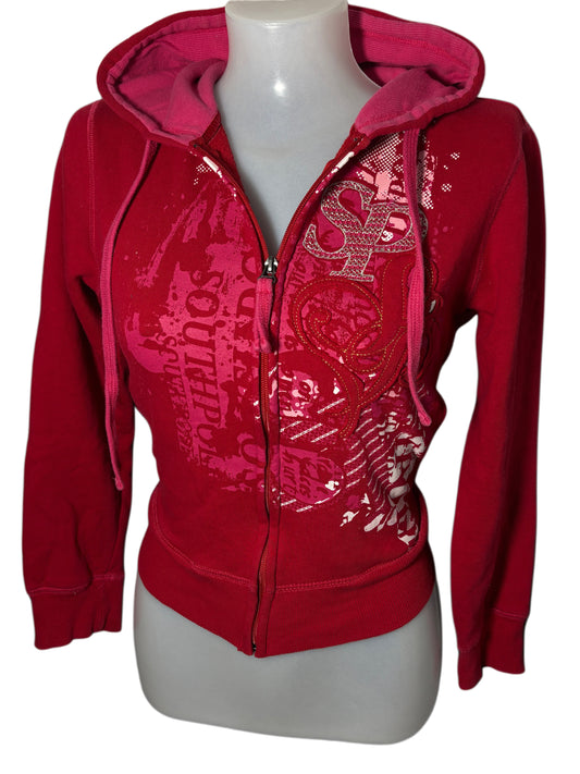 2000s Southpole Y2K Zip Up Hoodie