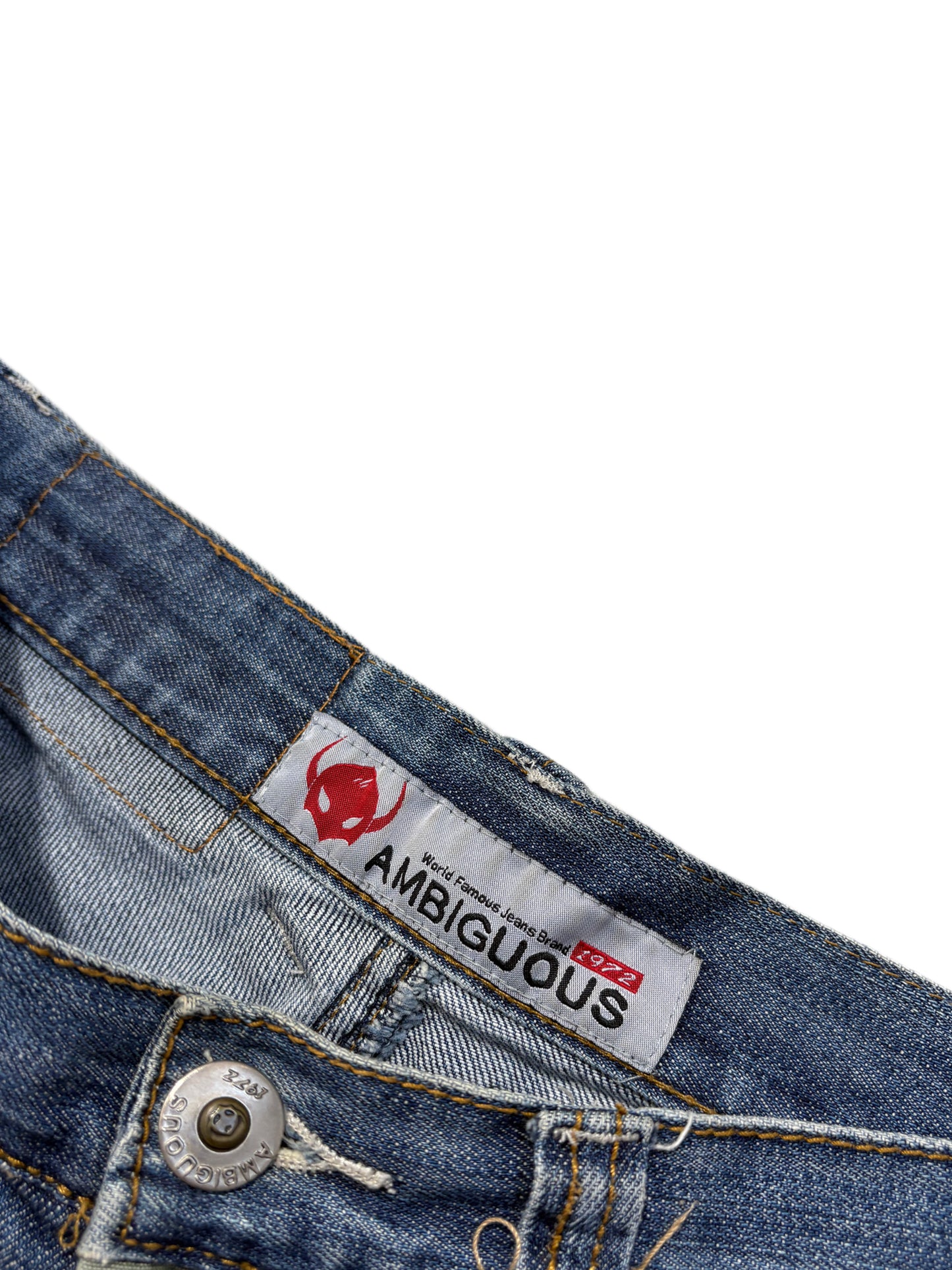 2000s Ambigous baggy jeans y2k rap hip hop