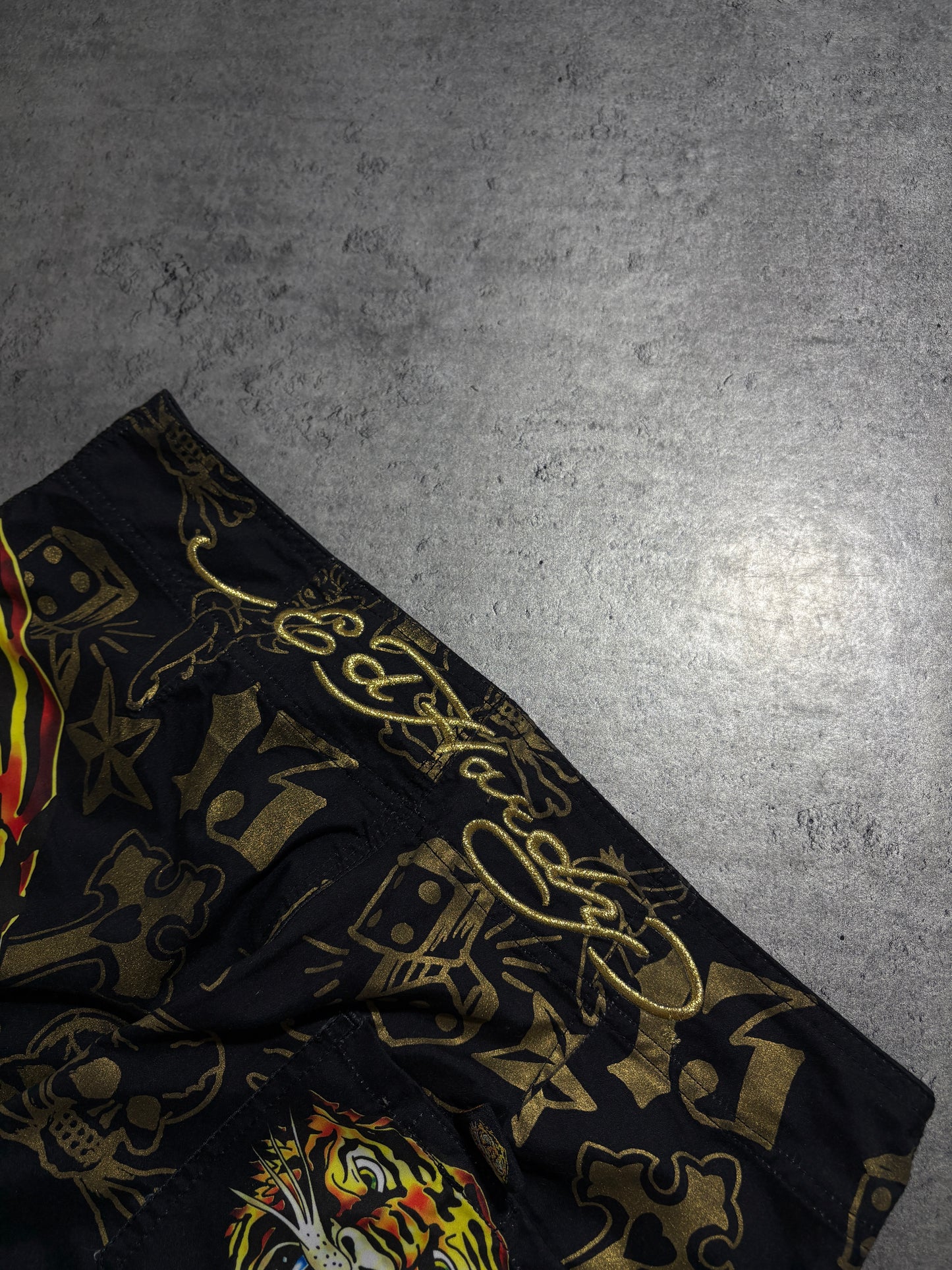 2000s EdHardy swim shorts