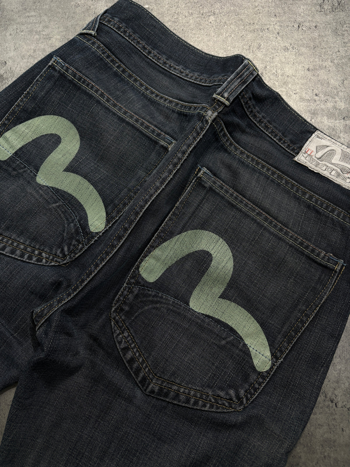 2000s *RARE* Evisu X Puma Y2K Jeans